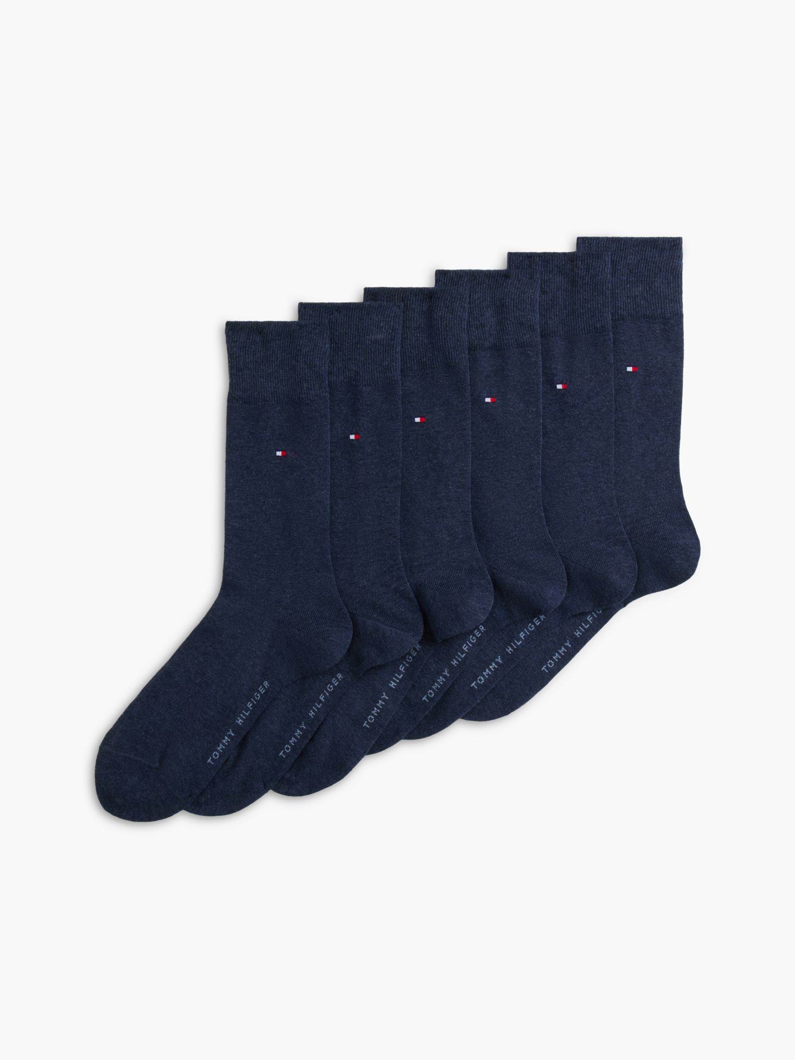 Tommy Hilfiger Set Van 6 Paar Sokken in marine