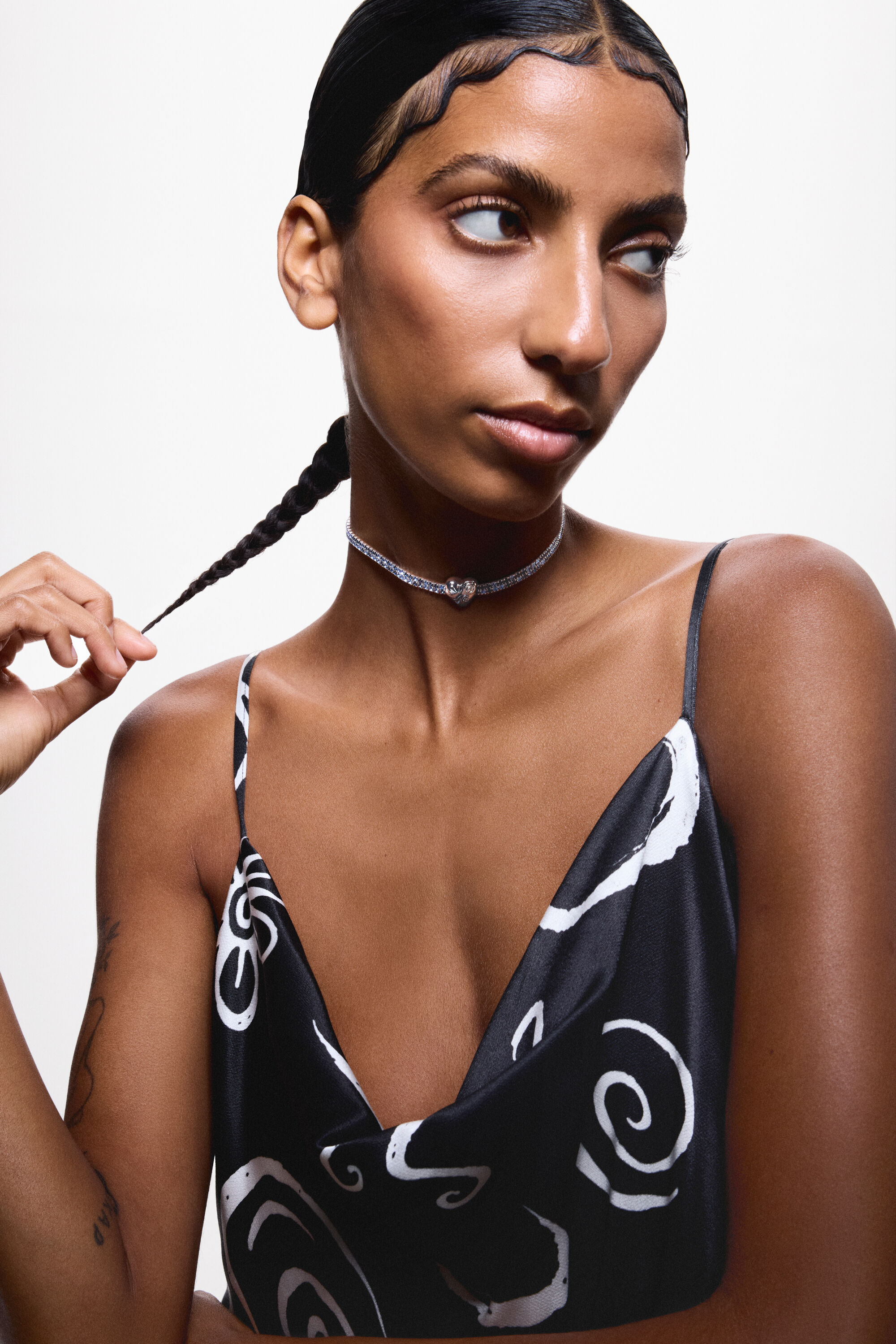 Desigual Zalio Hartketting in zilver