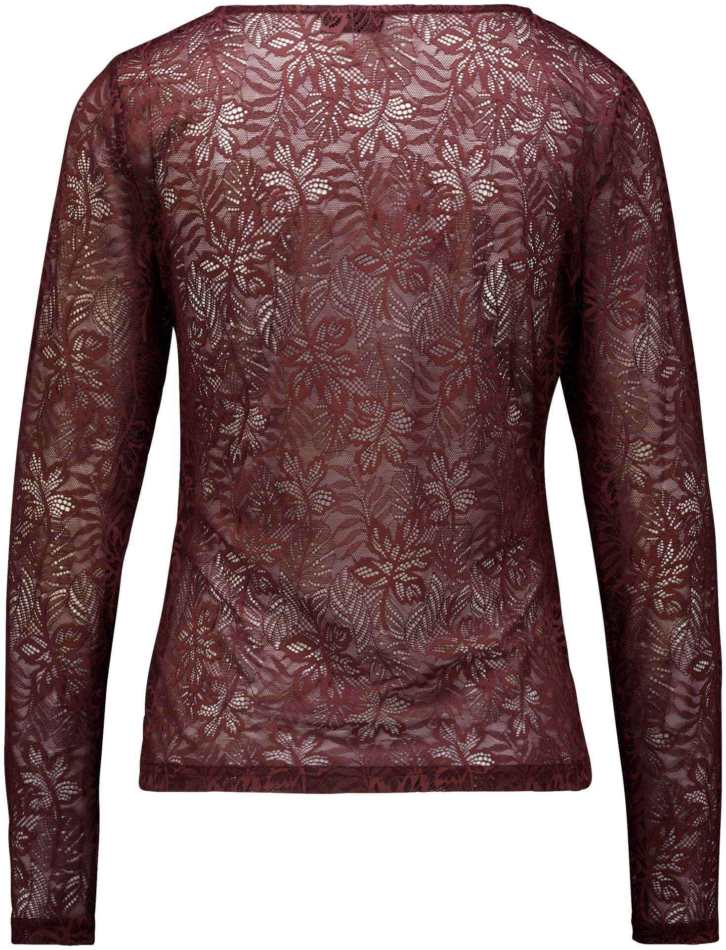 Aimée The Label Top Tonny Bordeaux Rood dames