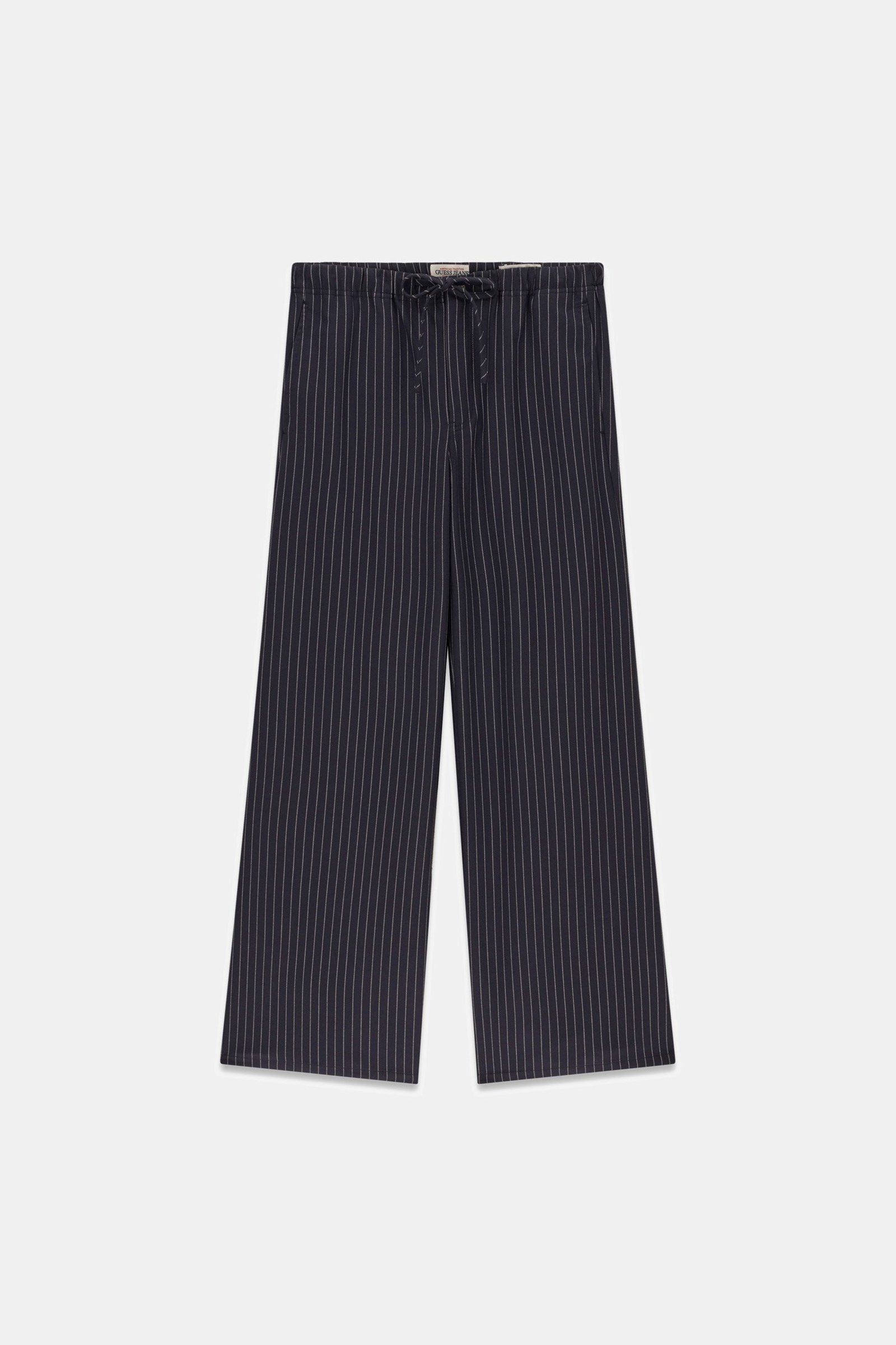 Guess Pinstripe Wide-Leg Broek