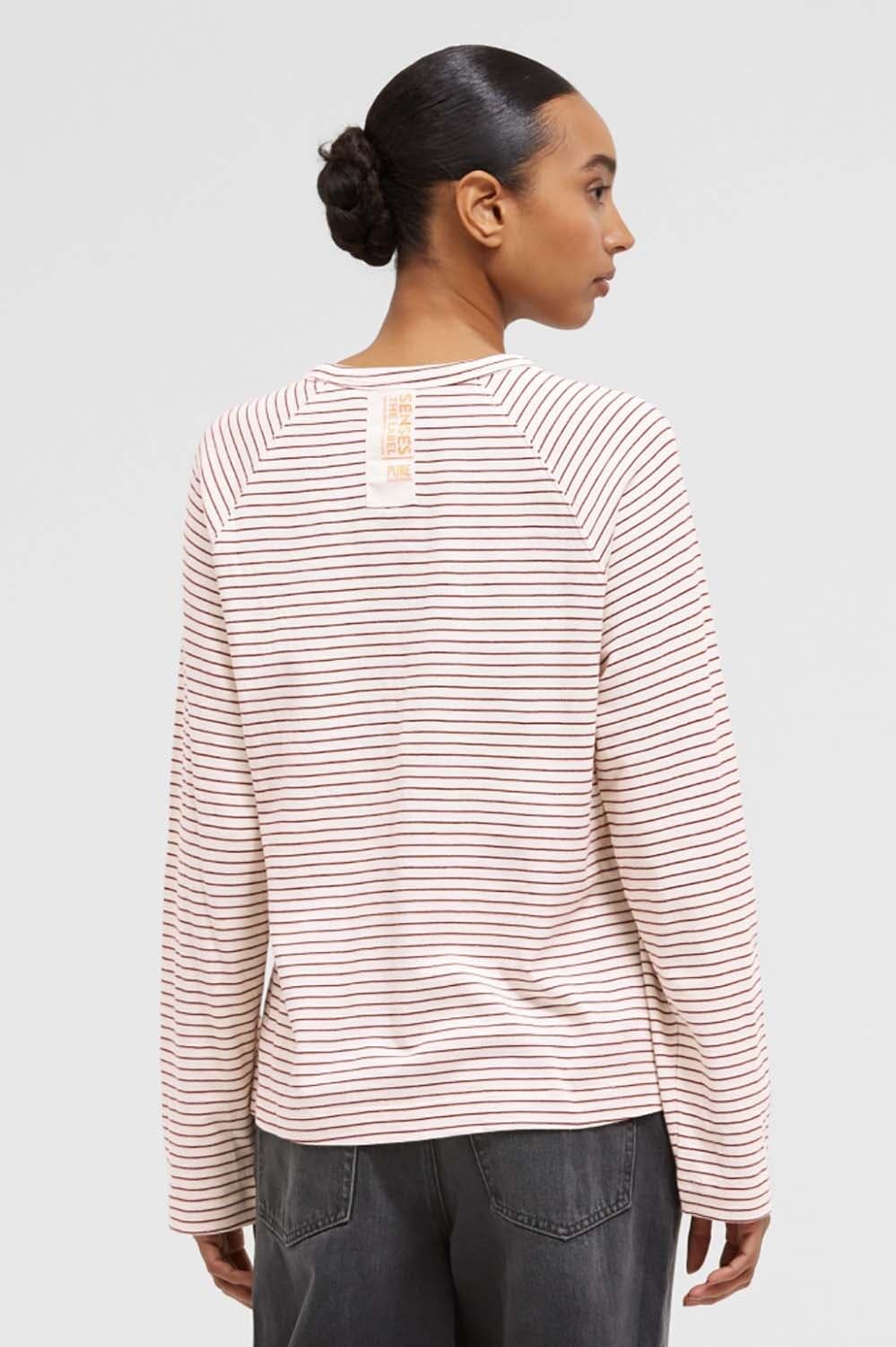 Senses The Label Longsleeve Crème dames