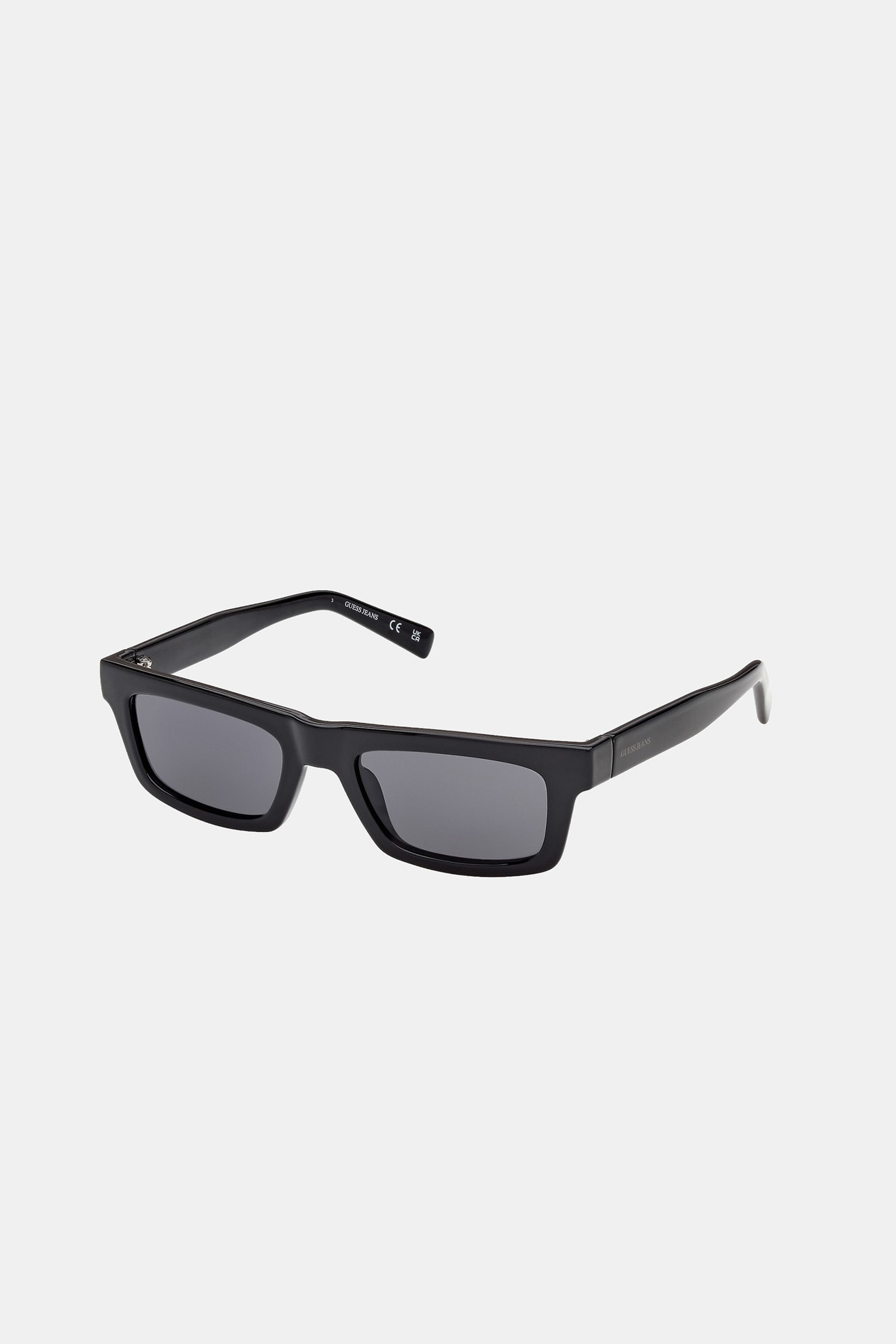 Guess Rechthoekige Zonnebrillen for men in zwart