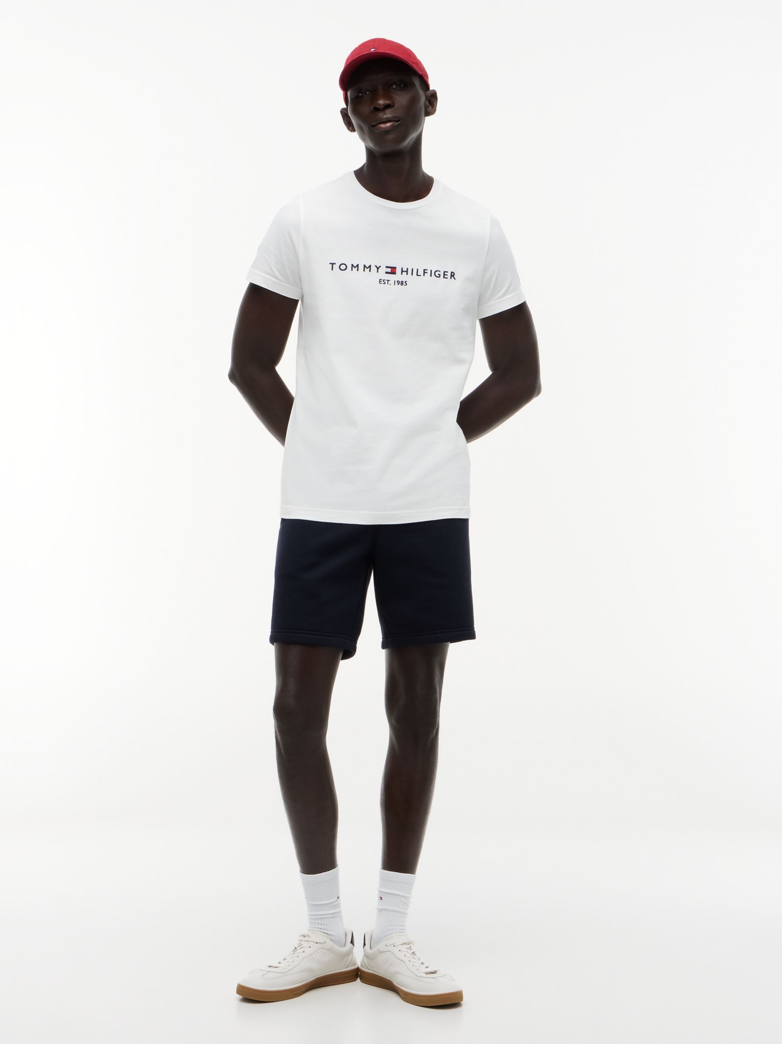 Tommy Hilfiger T-shirt met Tommy Hilfiger Logo in wit
