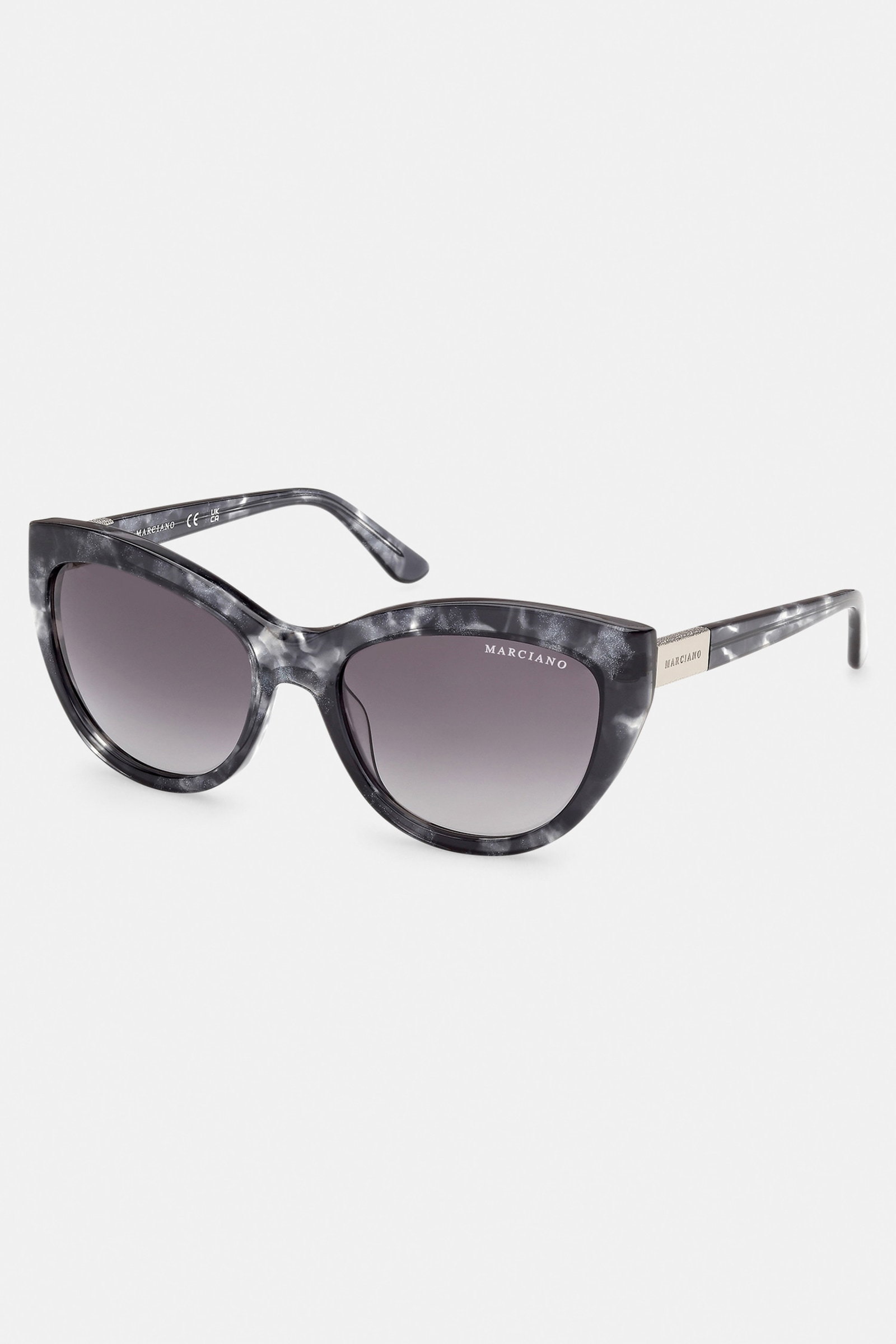 Guess Marciano Cat-Eye-Zonnebril in grijs