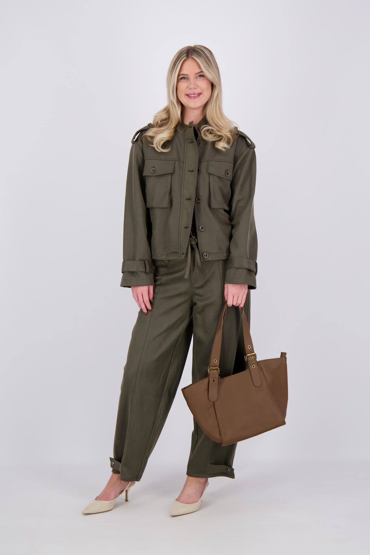 Zo Tas Taupe dames in bruin