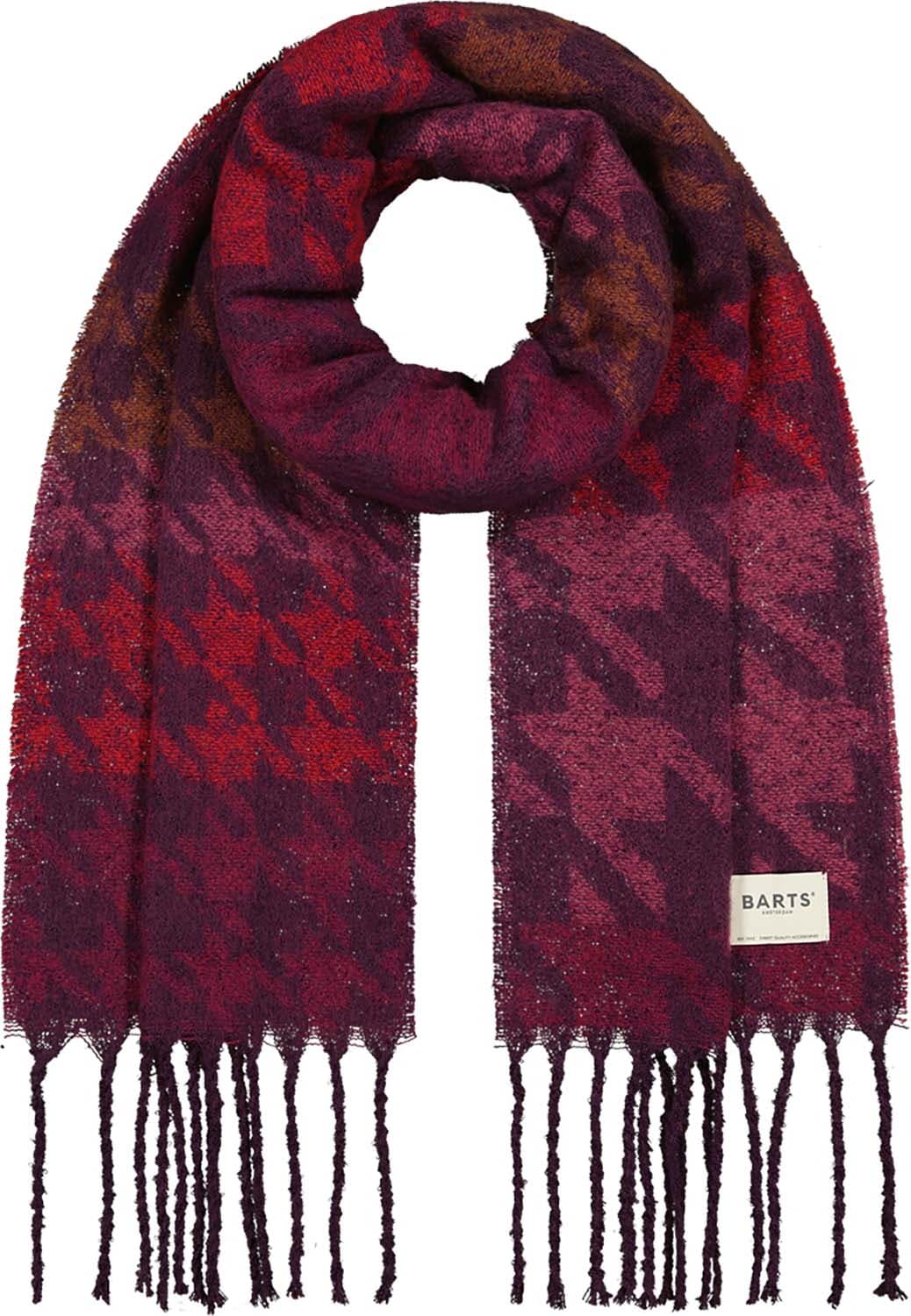 Barts Sjaal Landina Bordeaux Rood dames