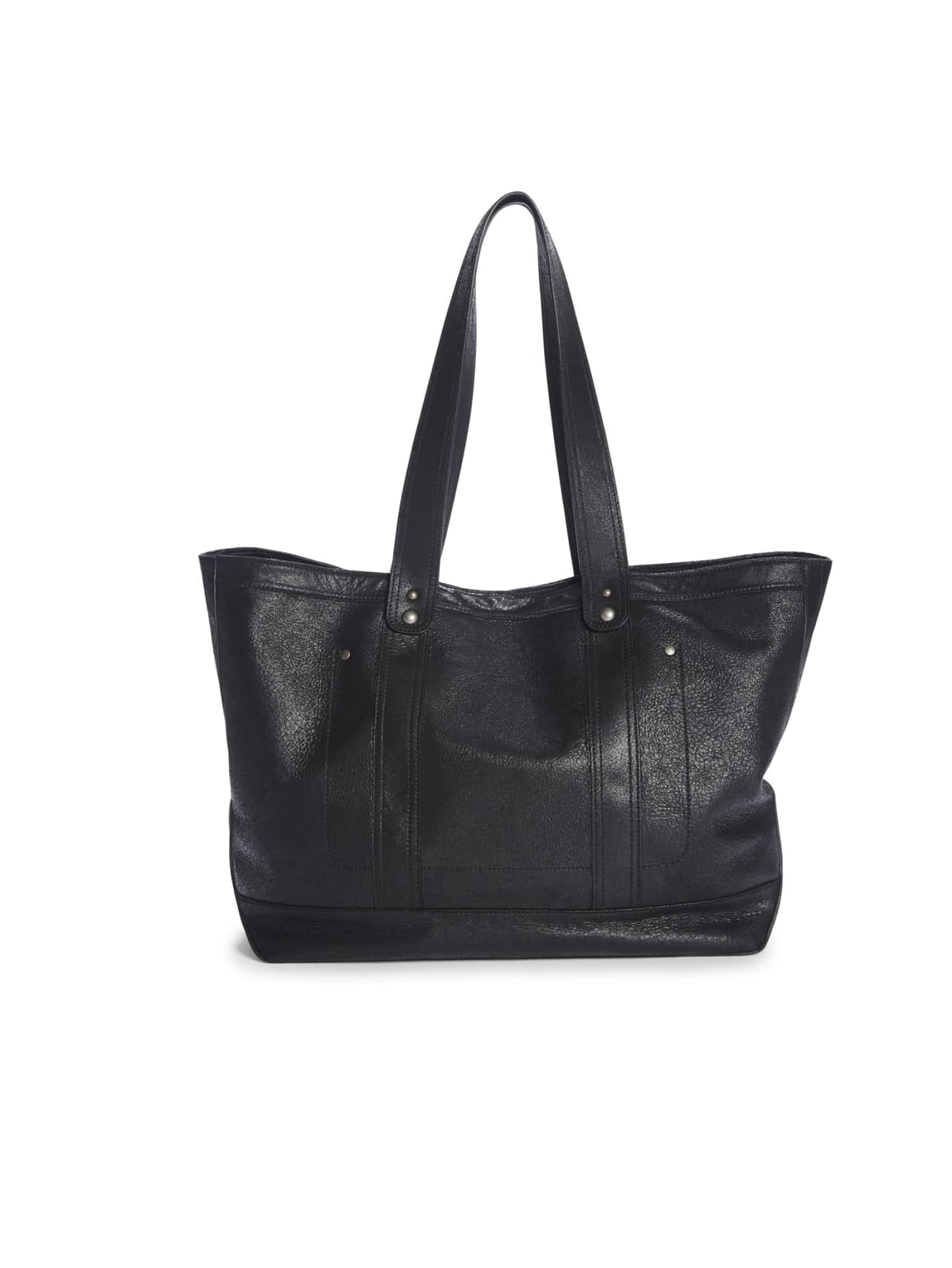 Guess Tas Van Echt Leer in zwart
