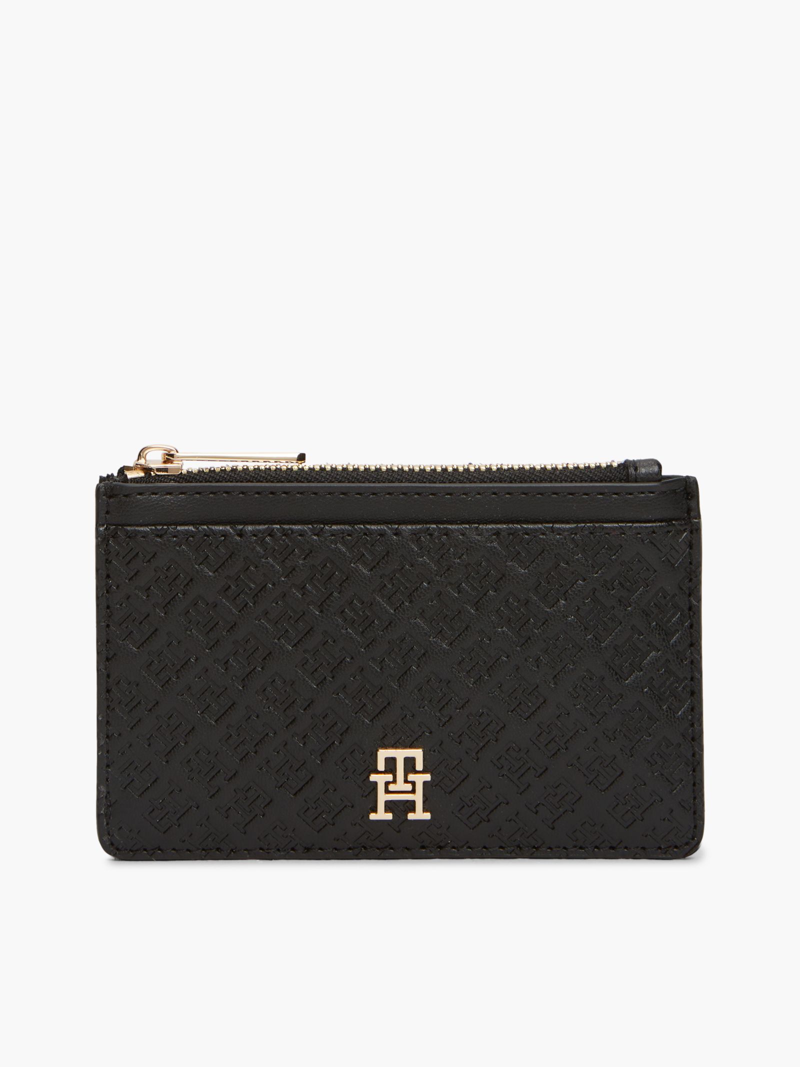 Tommy Hilfiger Hilfiger Icon creditcardhouder met reliëf