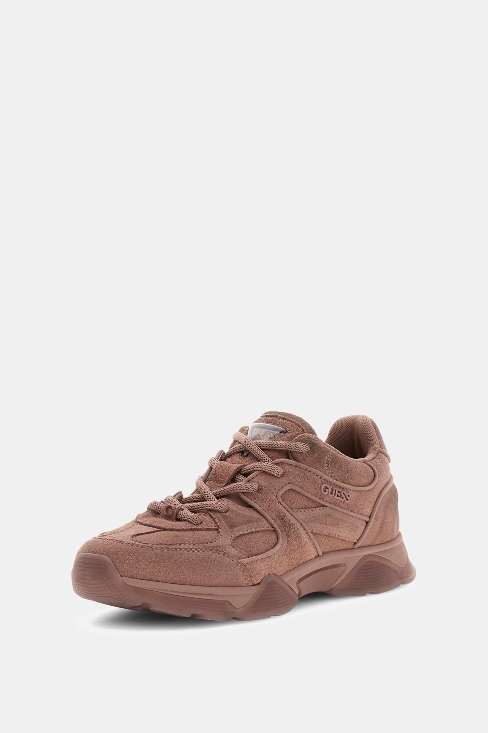 Guess Caracol Suède Hardloopschoenen for women in roze