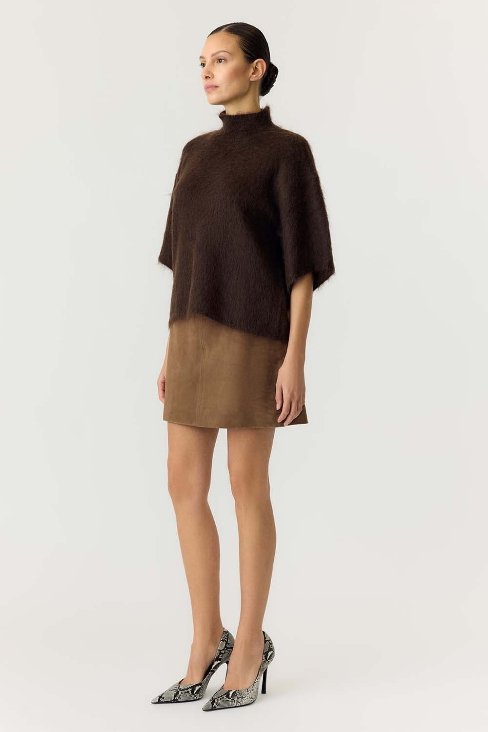 Y.A.S. Pullover Tilde Bruin dames