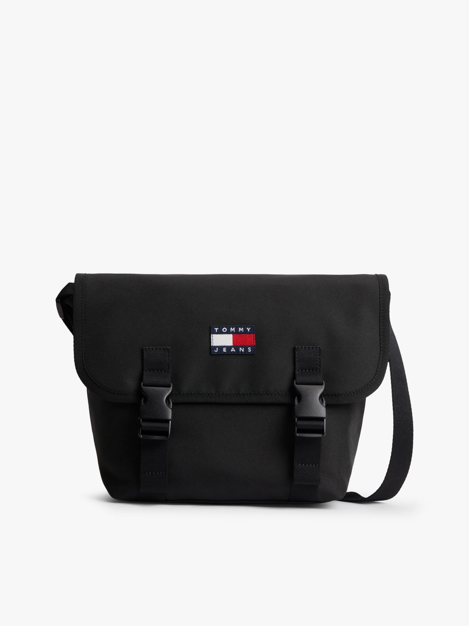 Tommy Jeans Essential Crossbody messengertas met logo in zwart