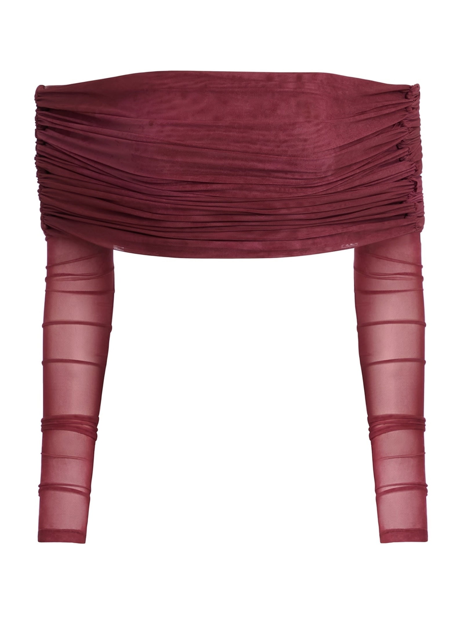 Guess Gazen Top Met Onbedekte Schouders in rood