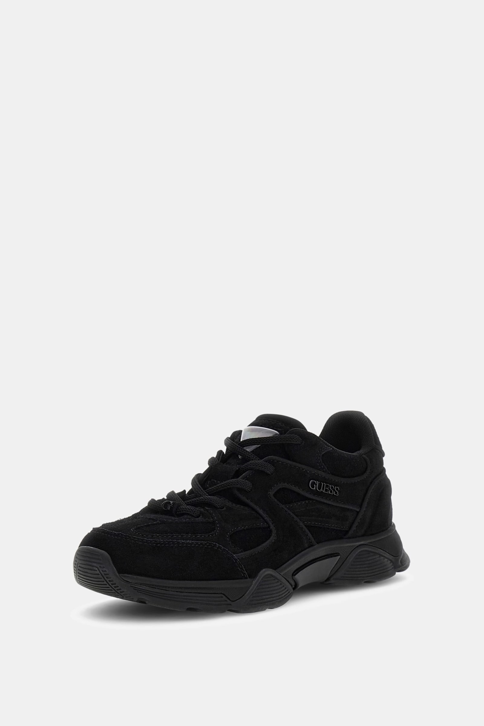Guess Caracol Suède Hardloopschoenen for women in zwart