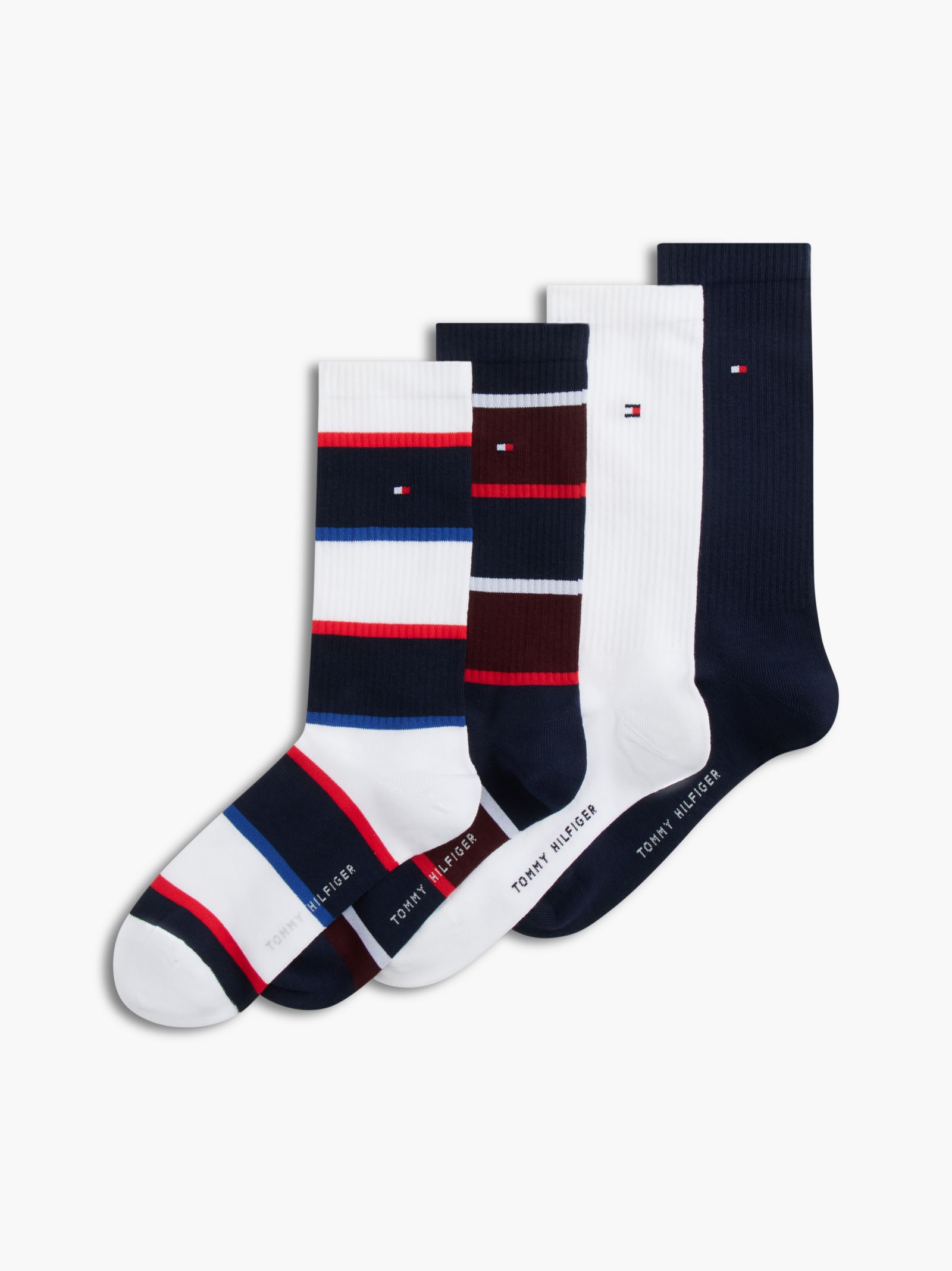 Tommy Hilfiger set van 4 paar Varsity sportsokken