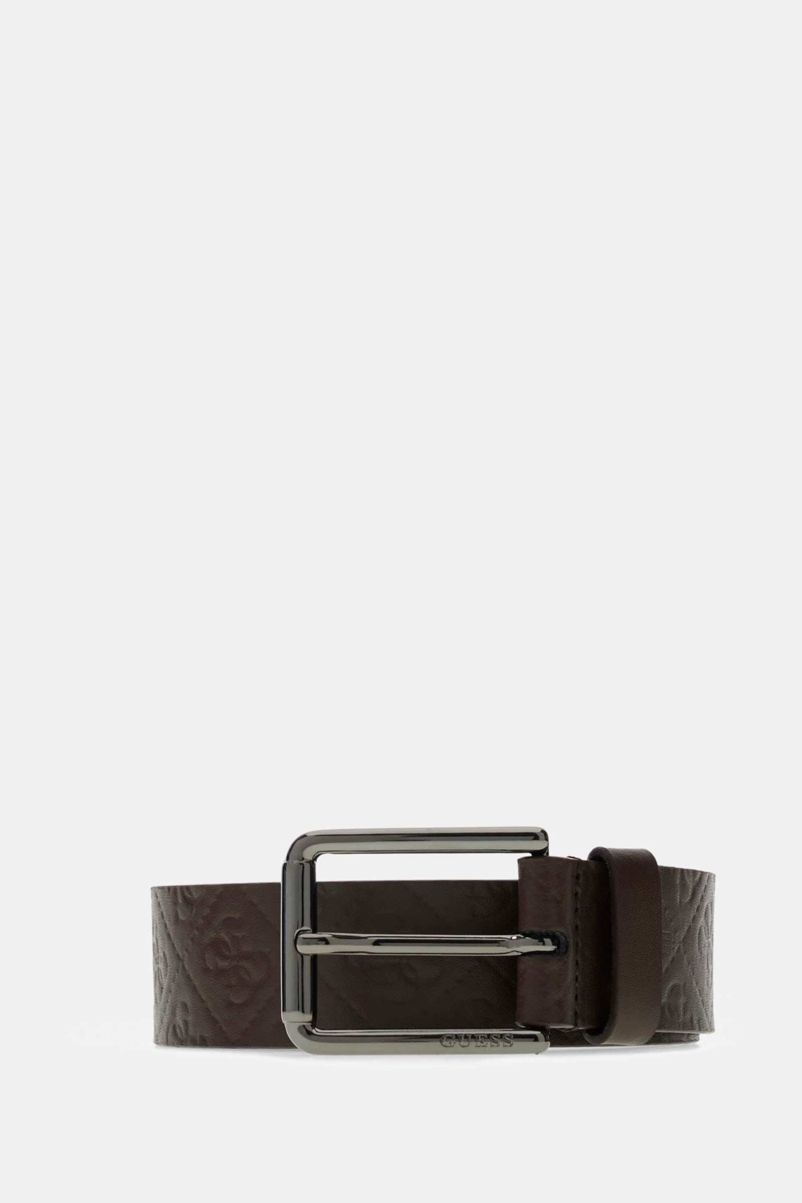 Guess Milano 4G Logo Riem in bruin