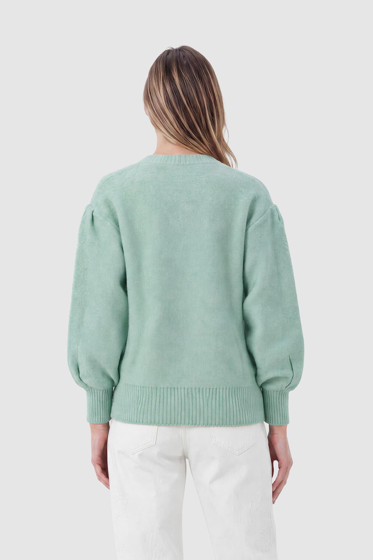 Enjoy Trui Groen dames in groen