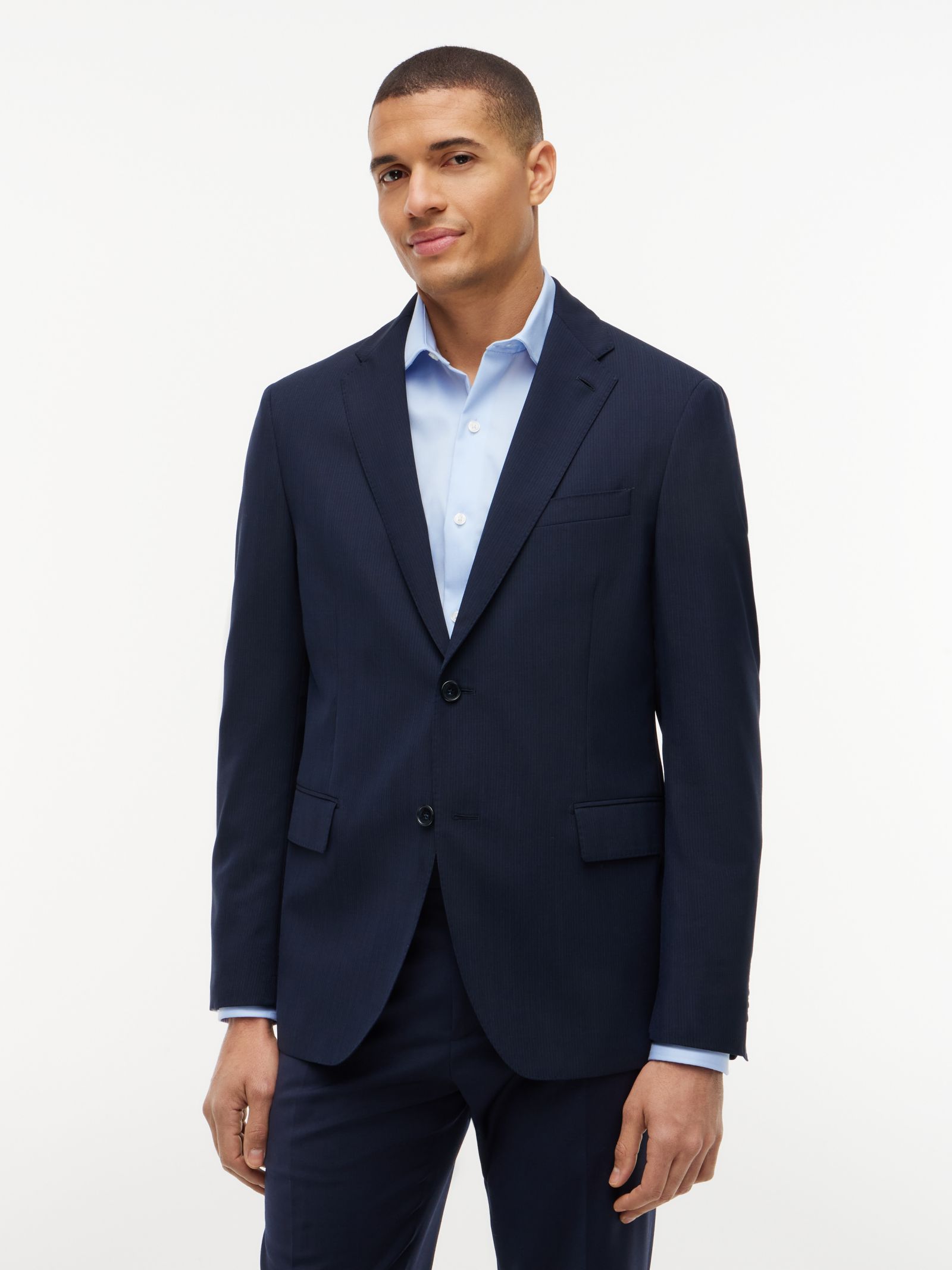 Tommy Hilfiger Tech regular fit blazer van wolmix