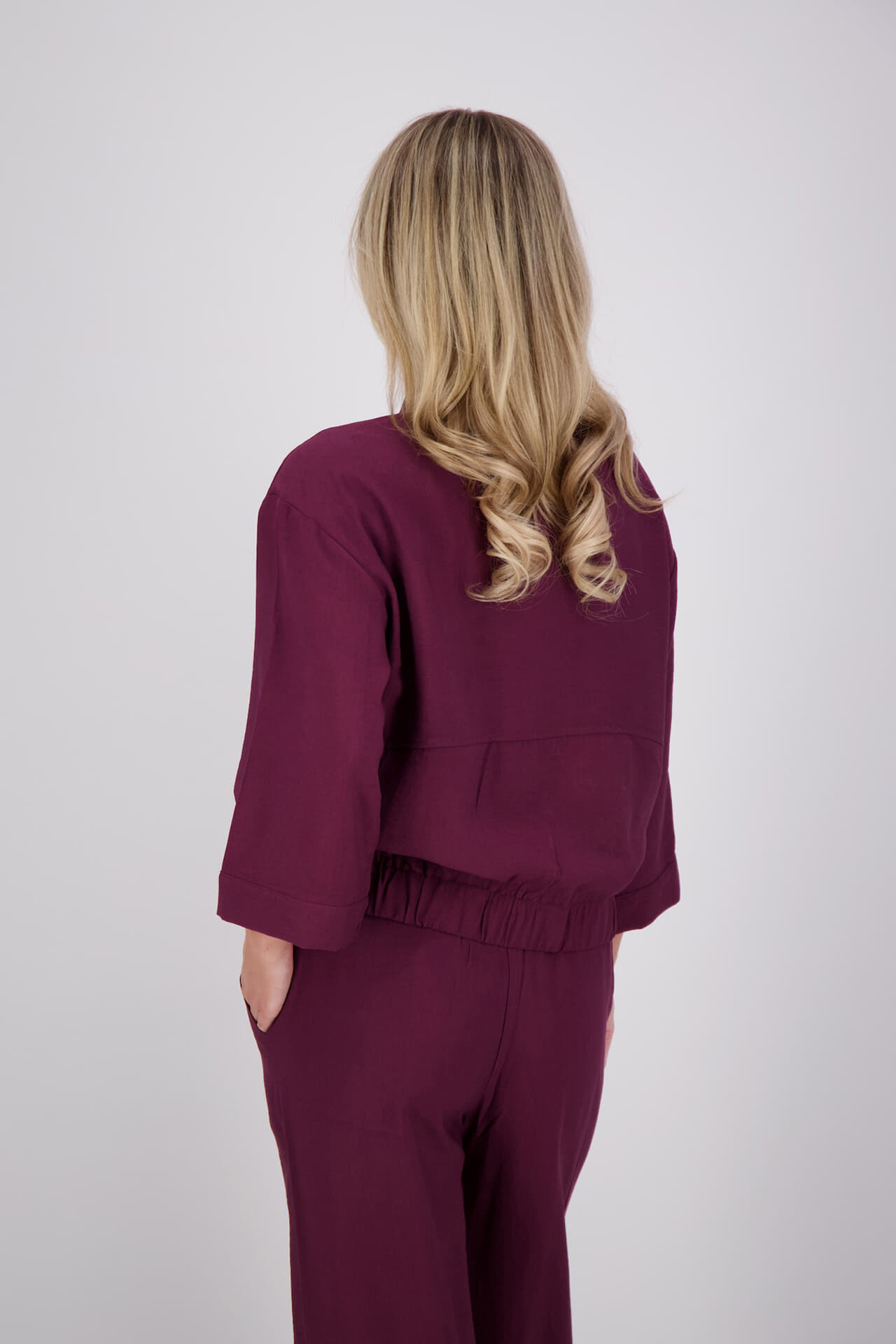 Freequent Blouse Riva Bordeaux Rood dames