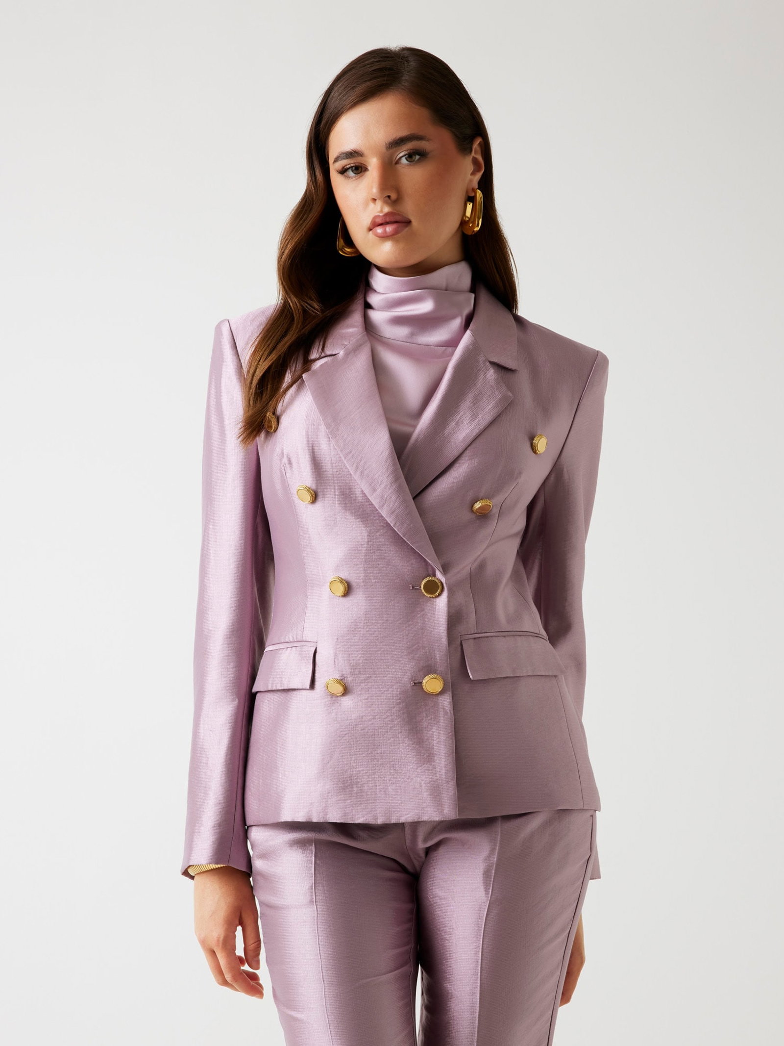Guess Marciano Getailleerde Jas Van Viscosemix