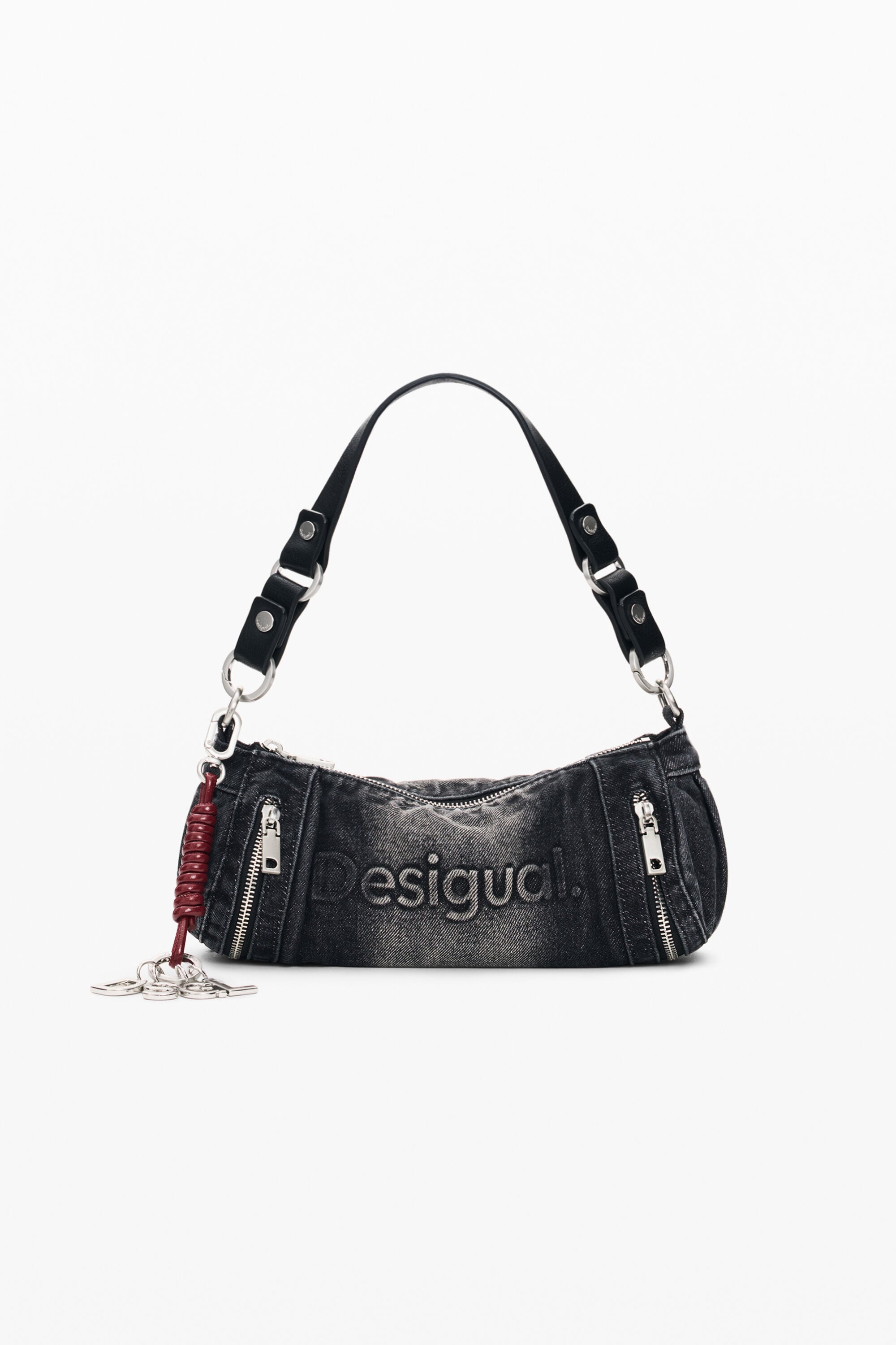 Desigual Middelgrote denimtas in zwart