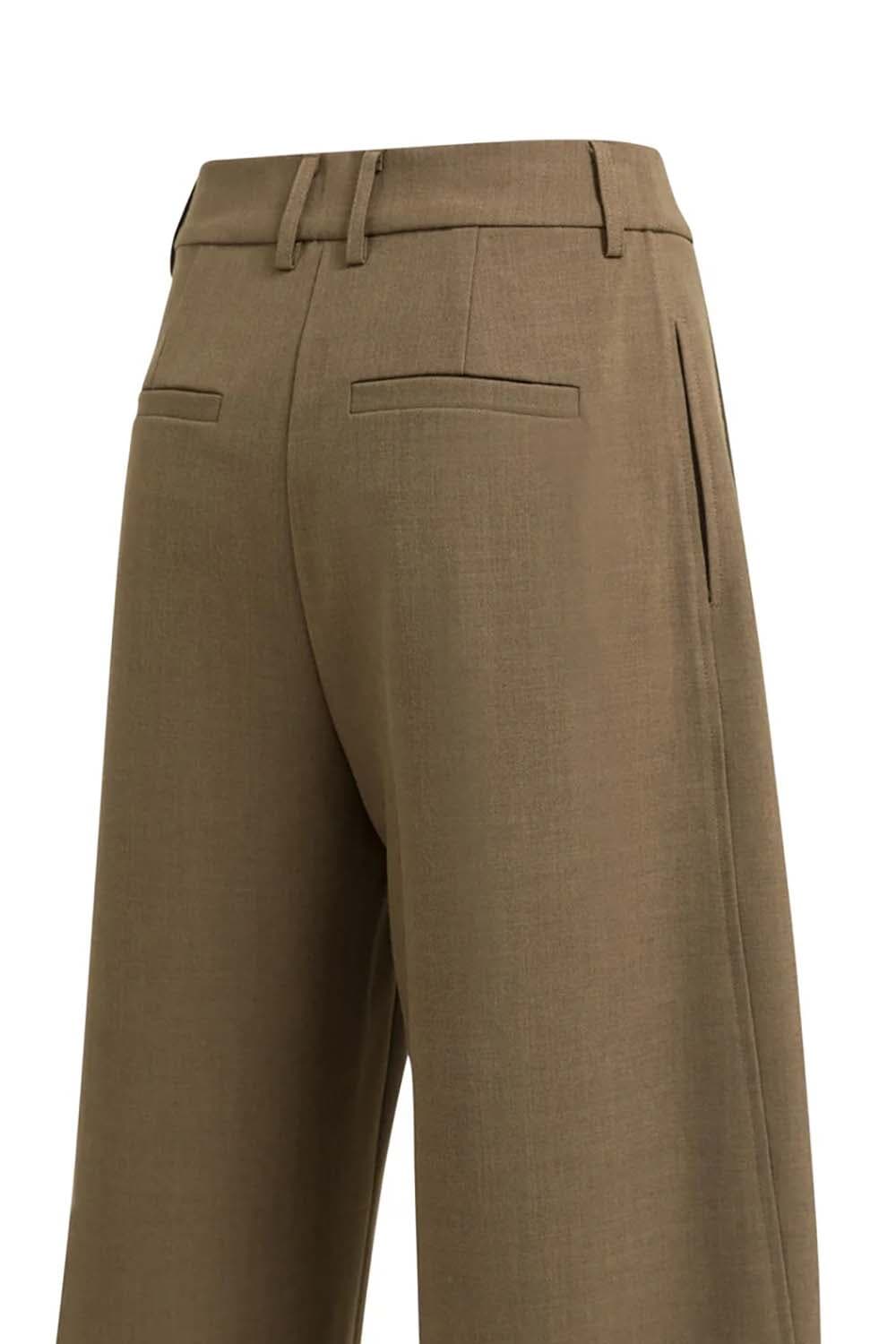 Yaya Broek Bruin dames in bruin