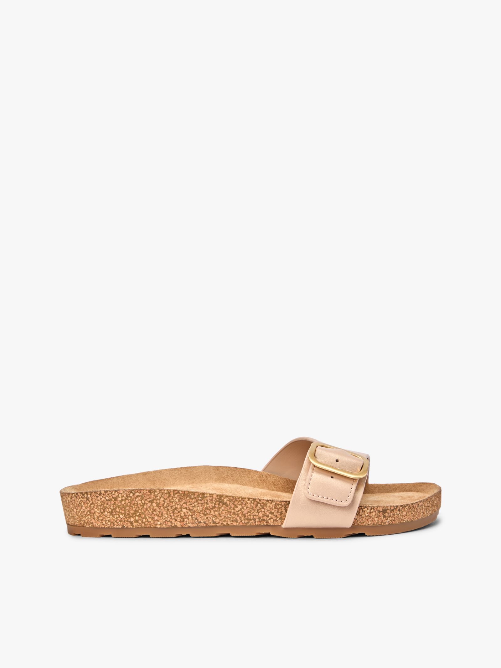 Tommy Hilfiger Slipper met voetbed van kurk in roze