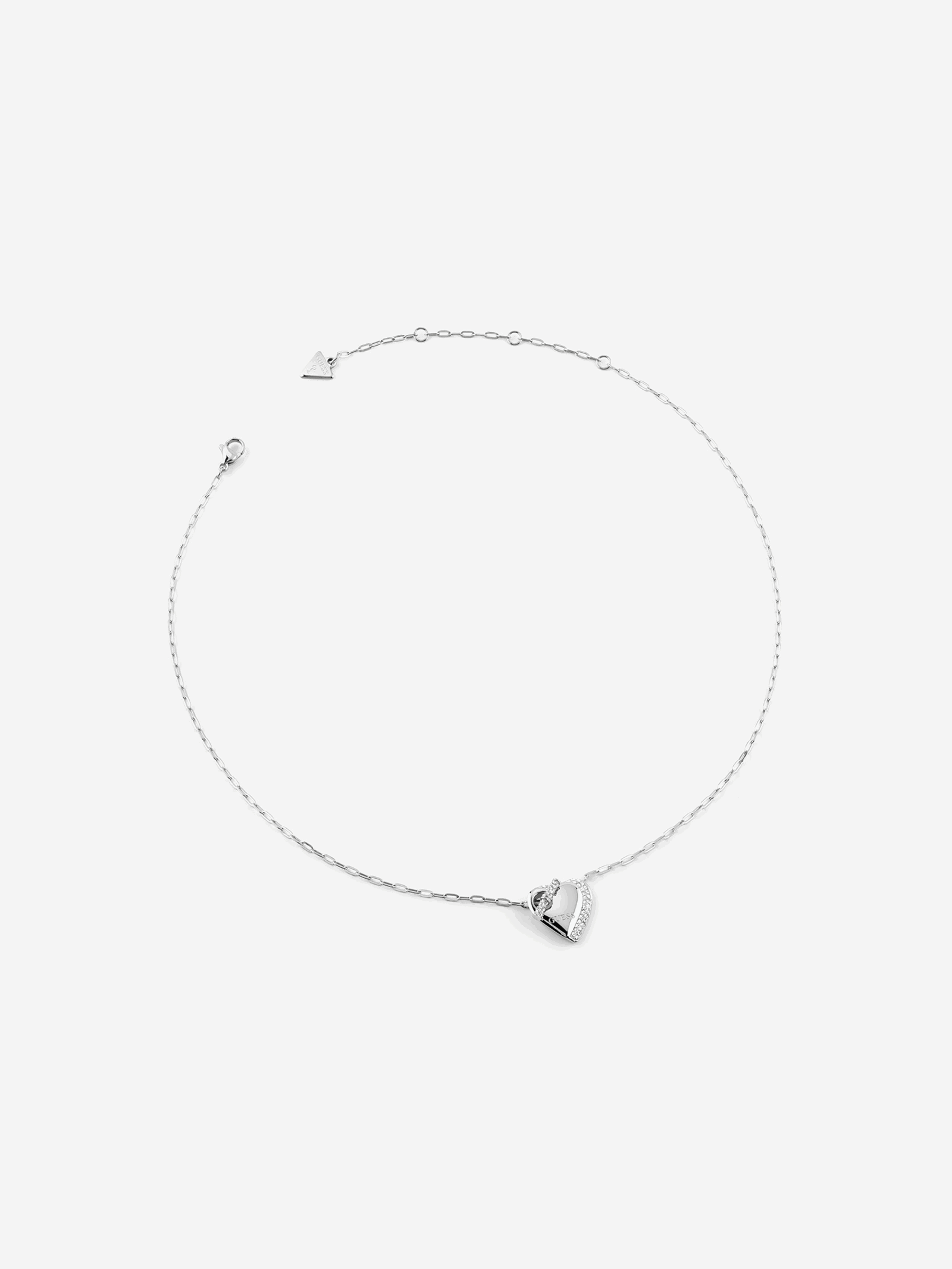 Guess By Your Side Ketting in zilver