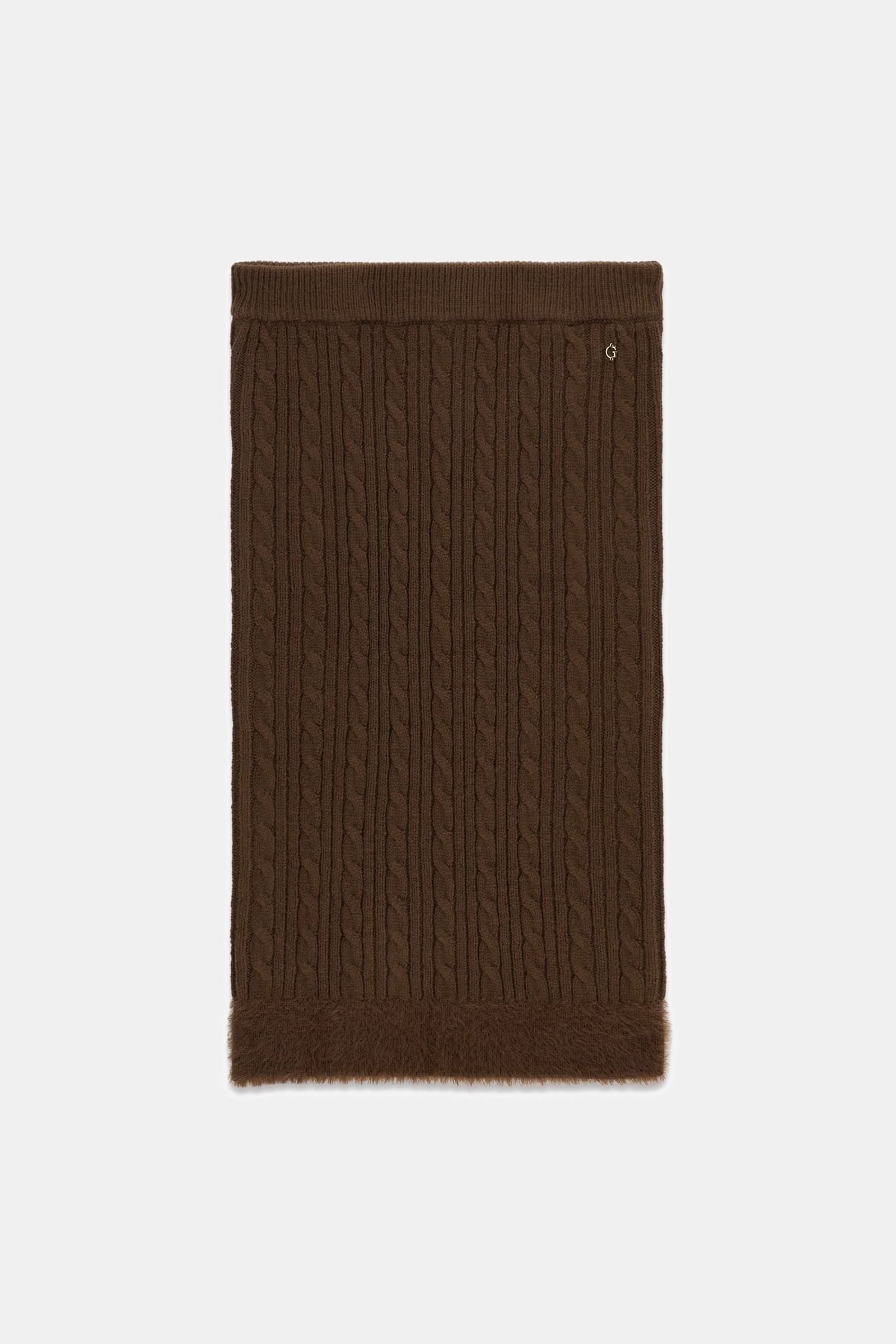 Guess Gebreide Midirok in bruin