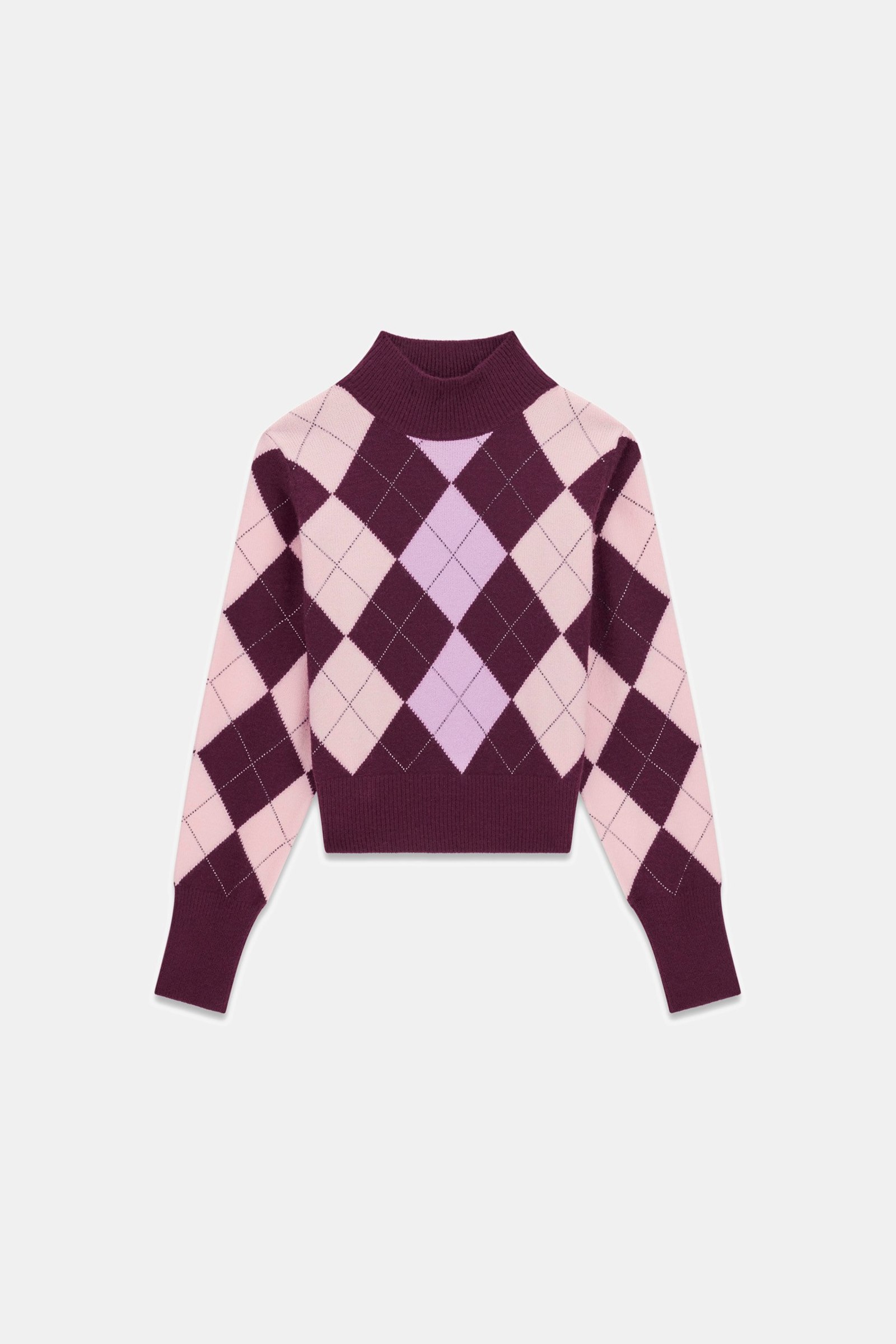 Guess Jersey Met Ruitpatroon