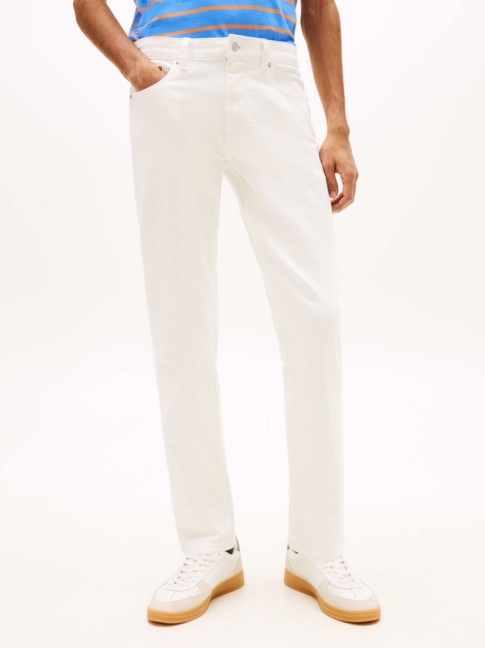 Tommy Jeans Scanton Slim witte jeans