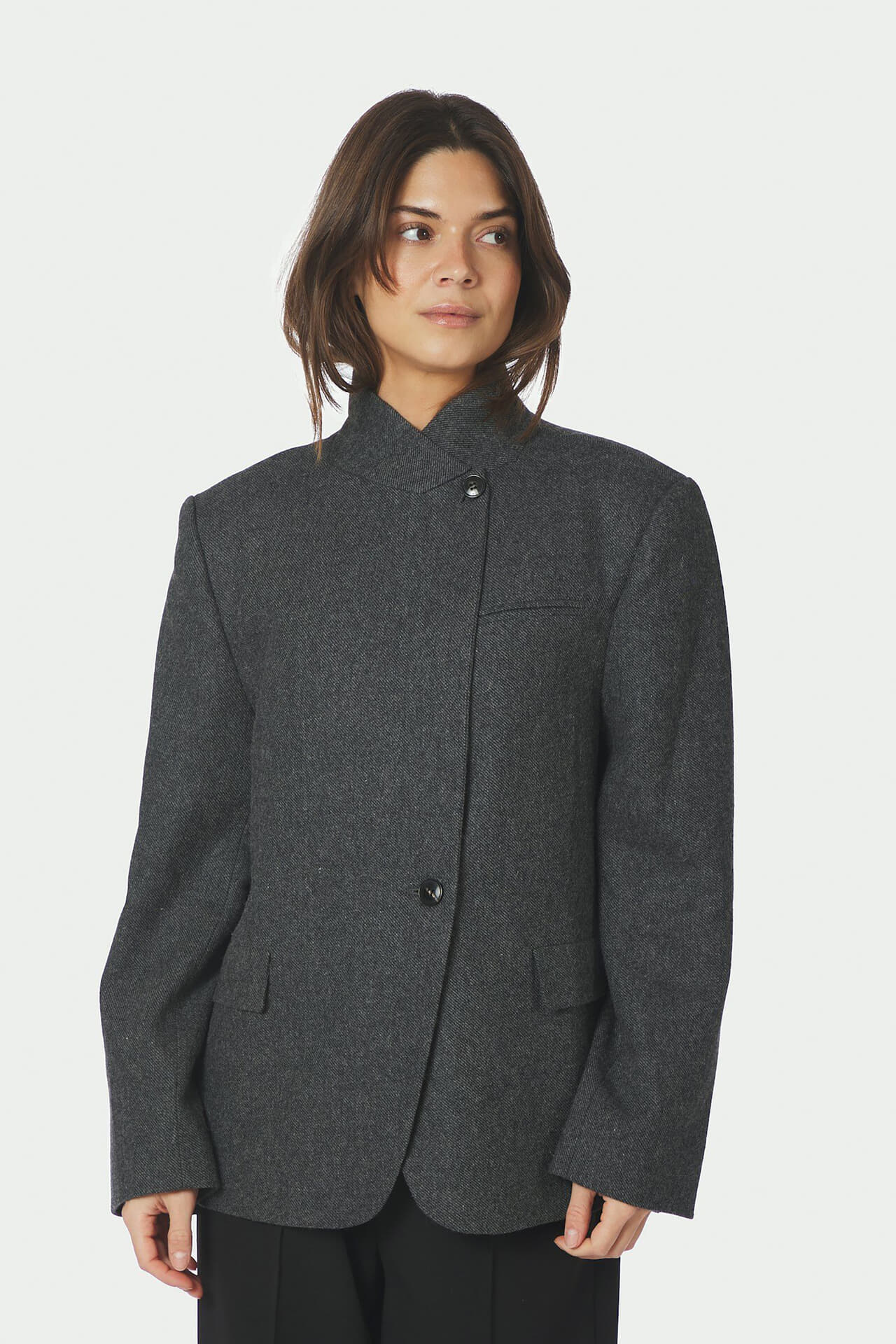 Neo Noir Blazer Nerine Antraciet dames