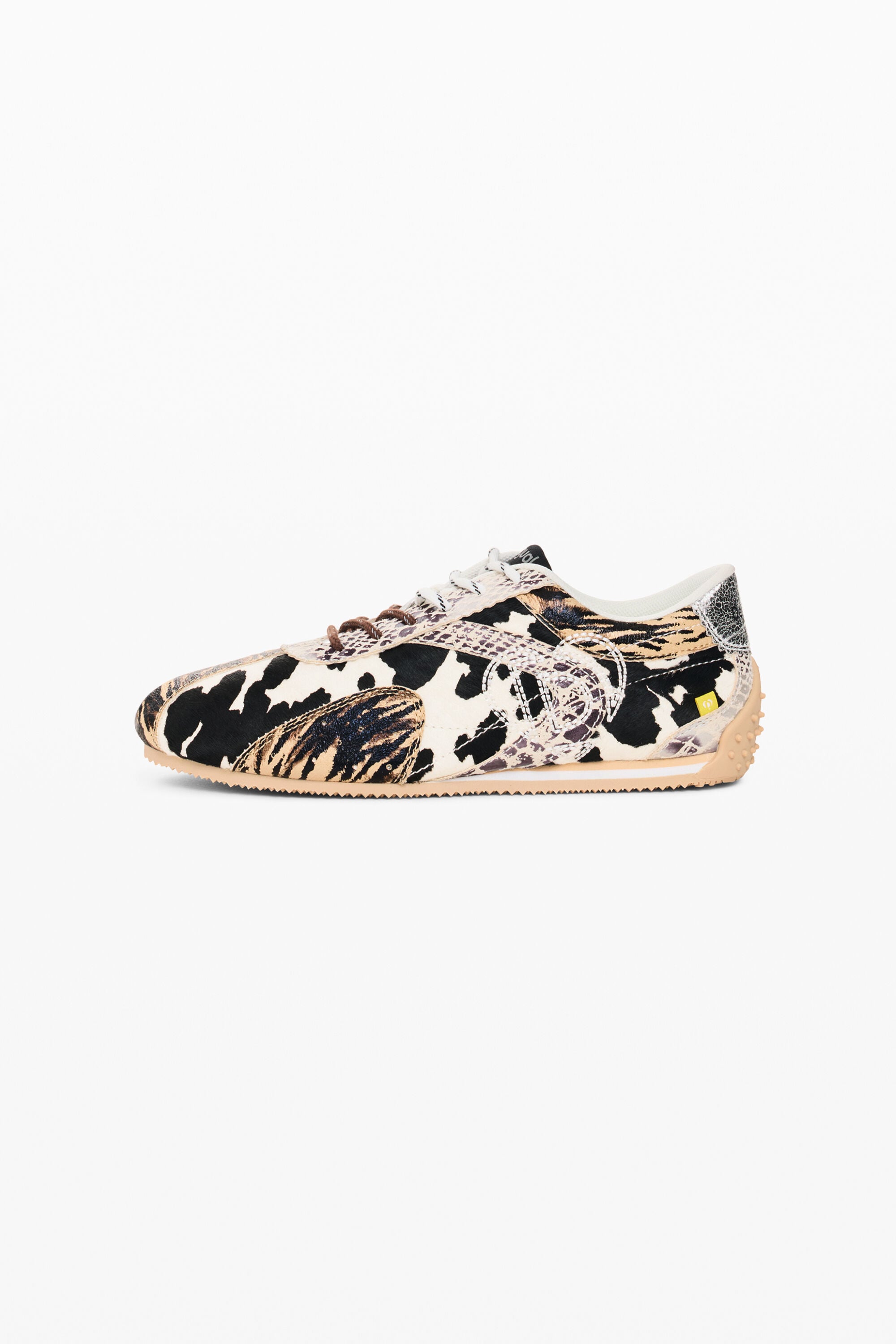 Desigual Bedrukte sneakers in multicolor