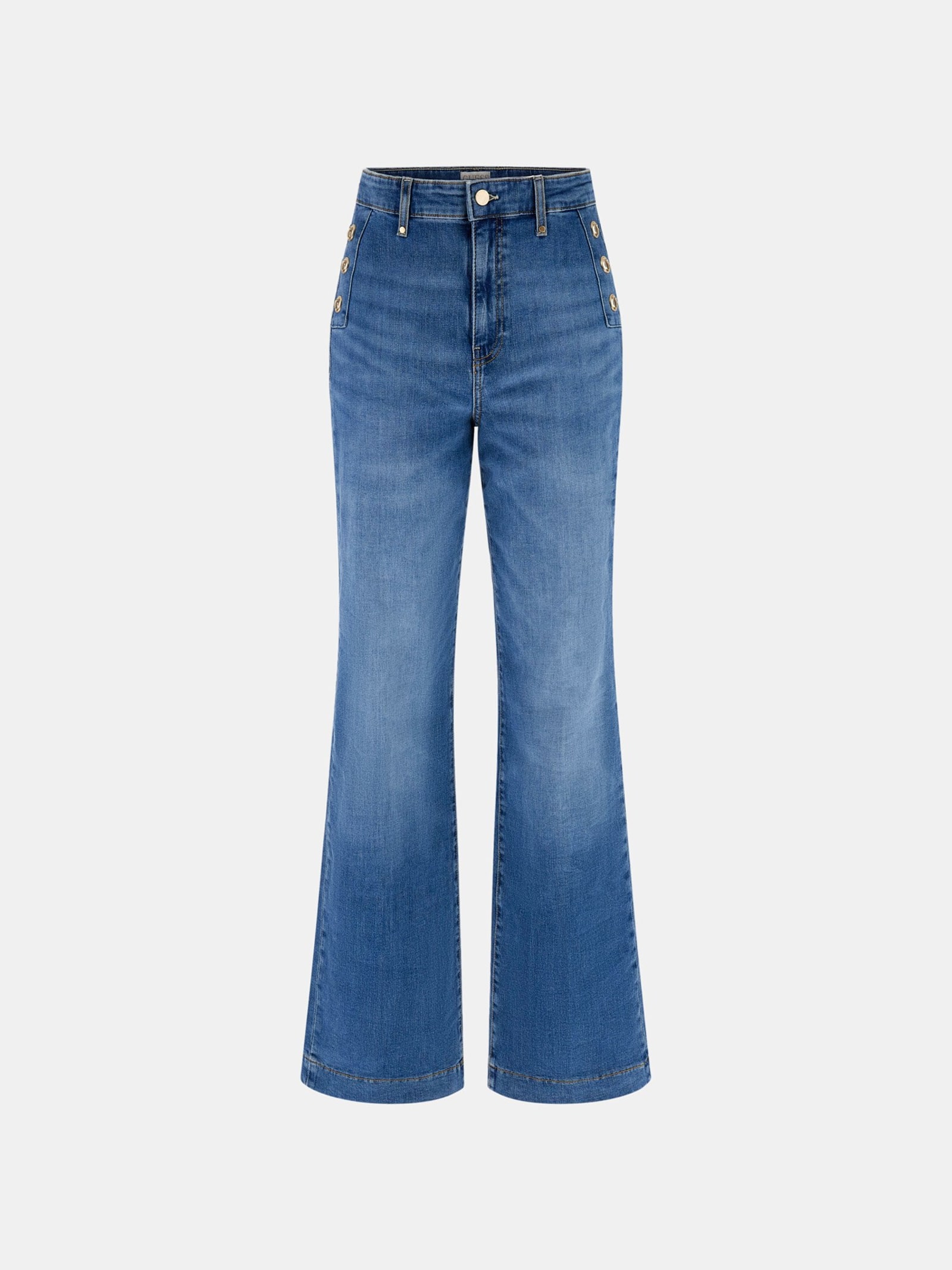 Guess New Faye Chinobroek Van Denim in blauw