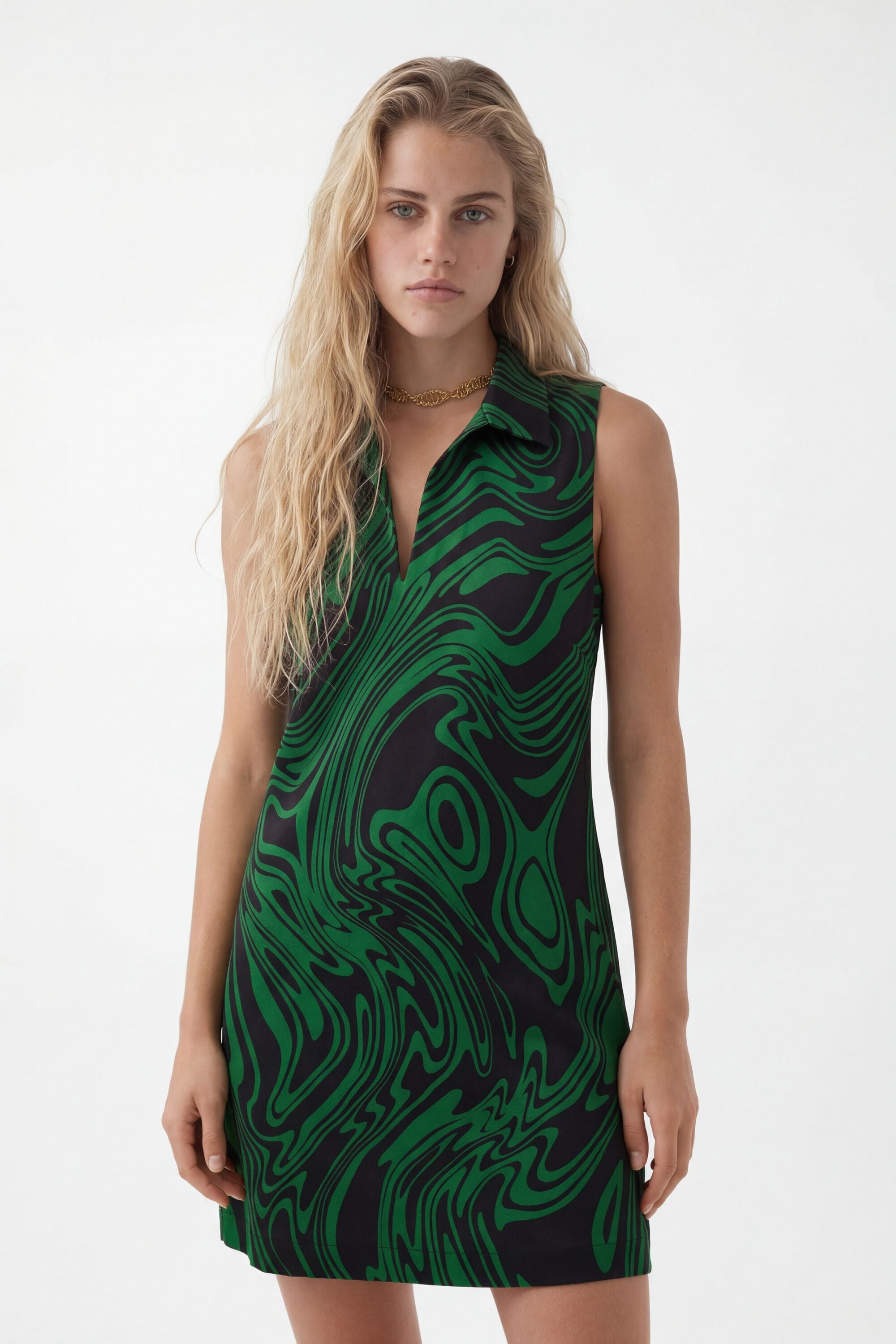 Desigual Psychedelische polojurk