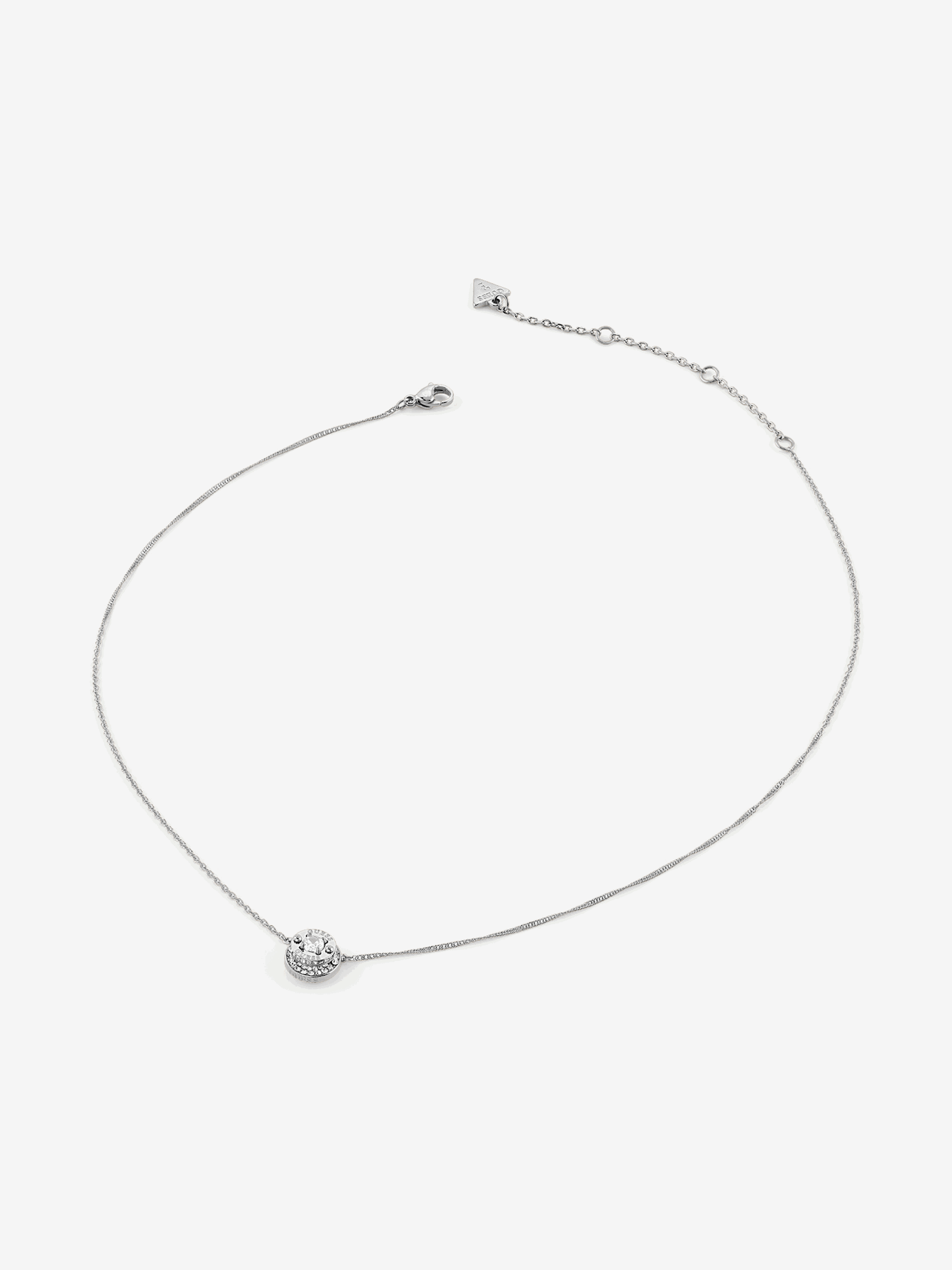 Guess Ketting Till Morning in zilver
