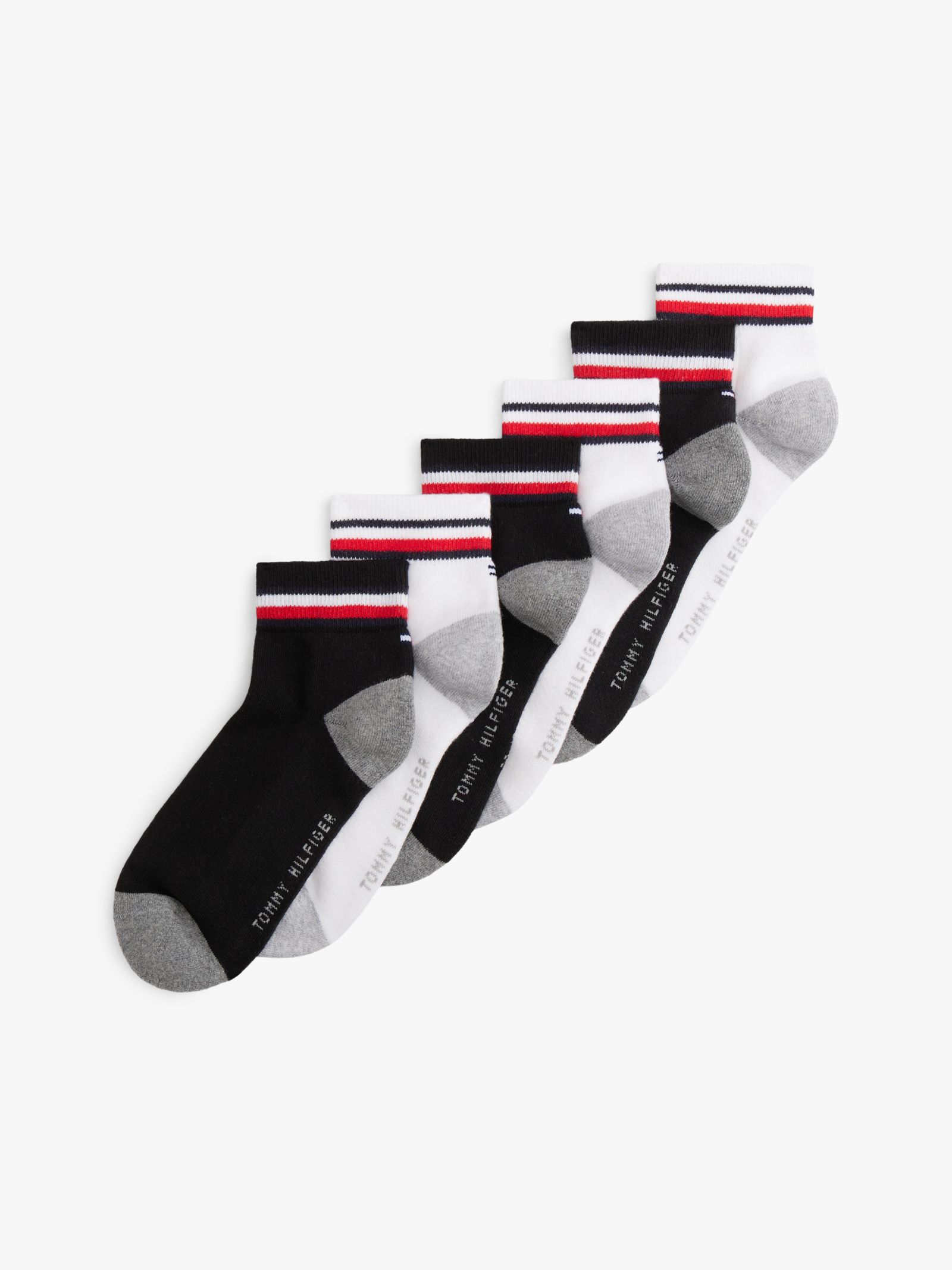 Tommy Hilfiger Signature Sok met ribgebreide boord