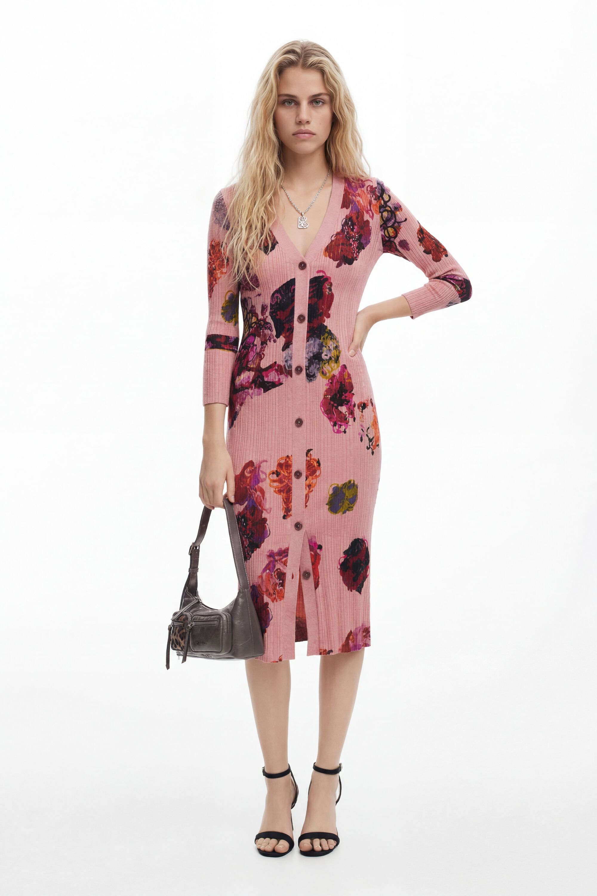 Desigual Midi gebreide jurk M. Christian Lacroix