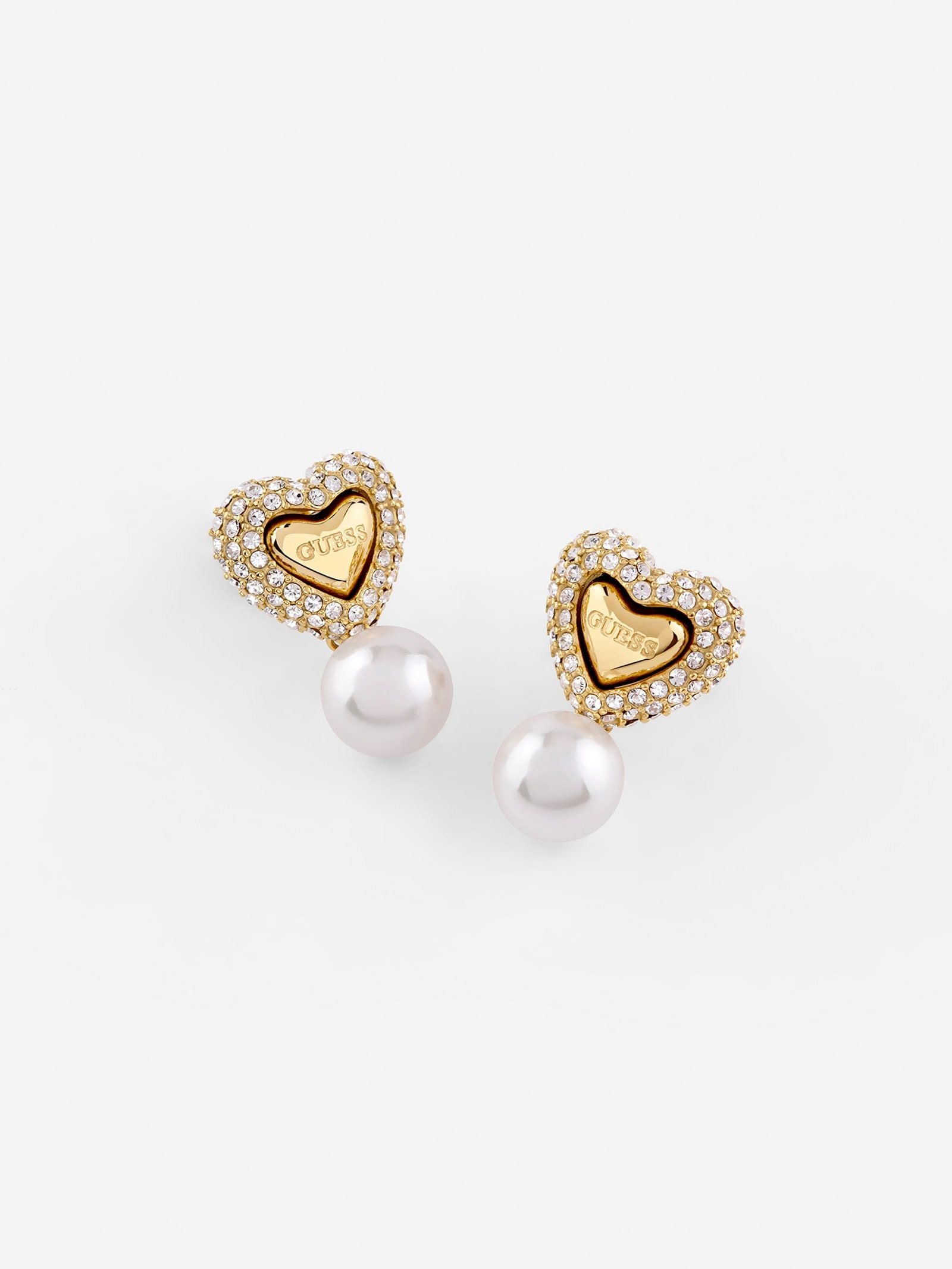 Guess Beloved Oorbellen in goud