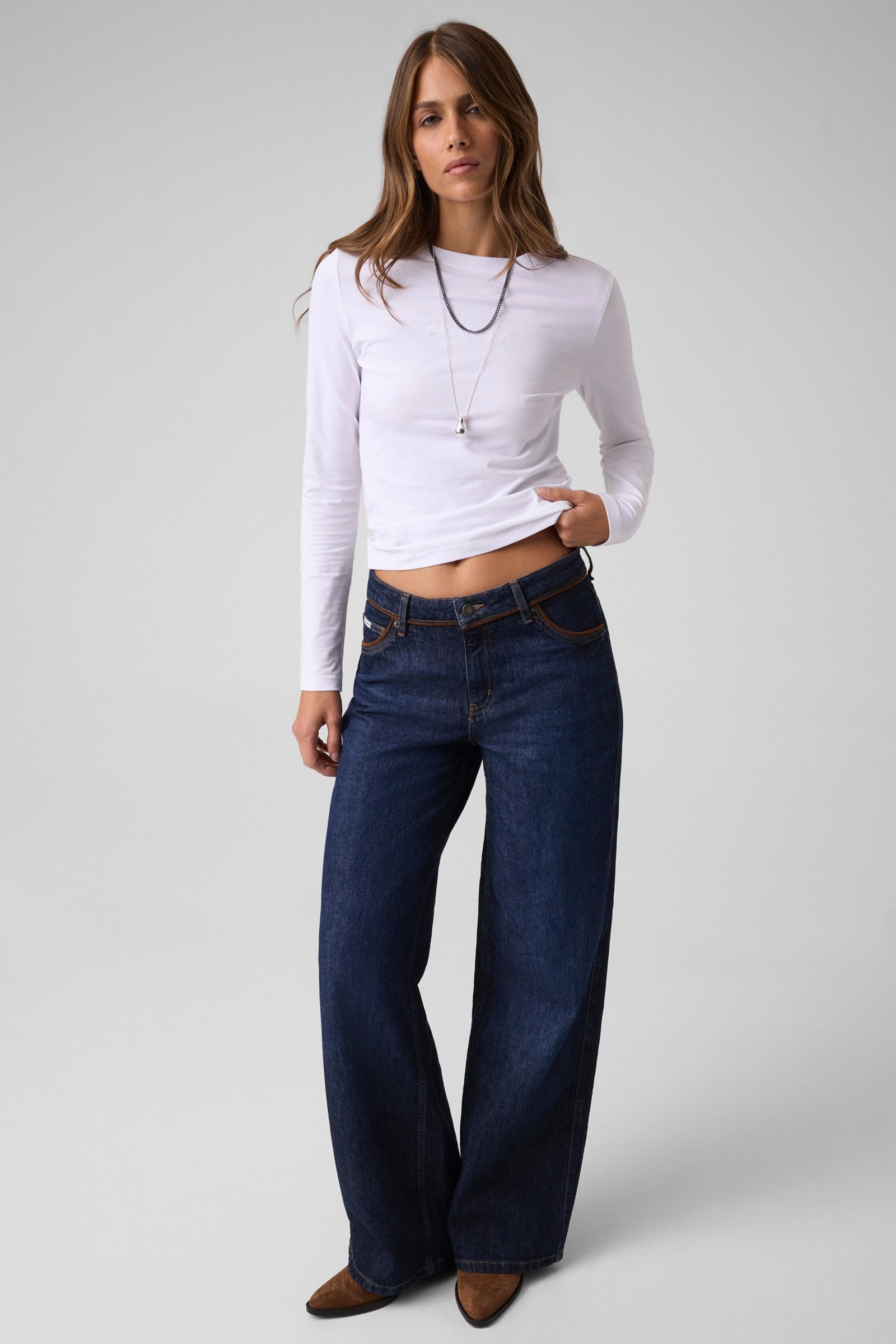 Guess G11 Jeans Met Wijde Pijpen
