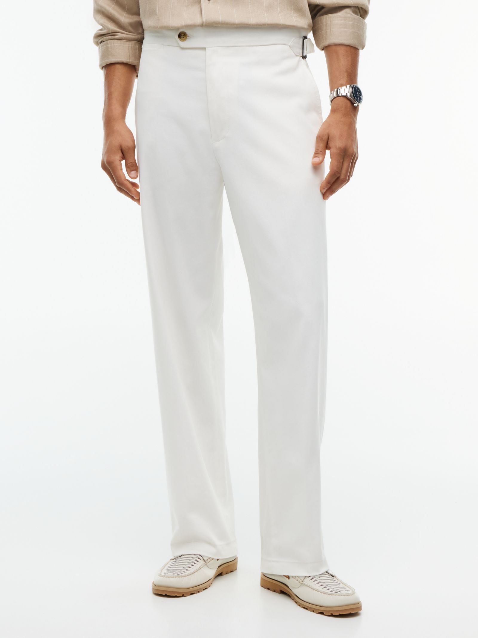 Tommy Hilfiger New York Label relaxed twill broek