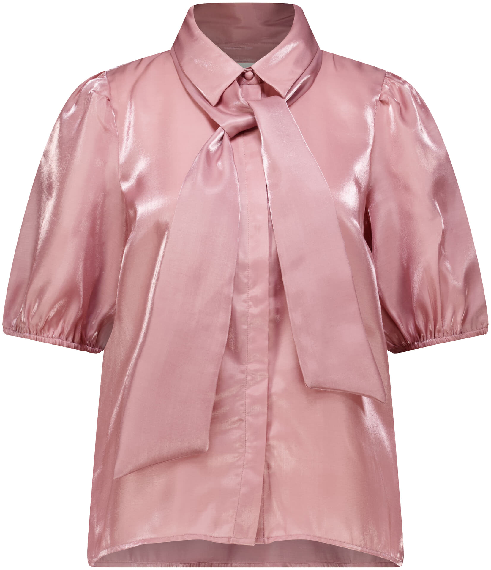 Vila Top Klarina Bow Roze dames