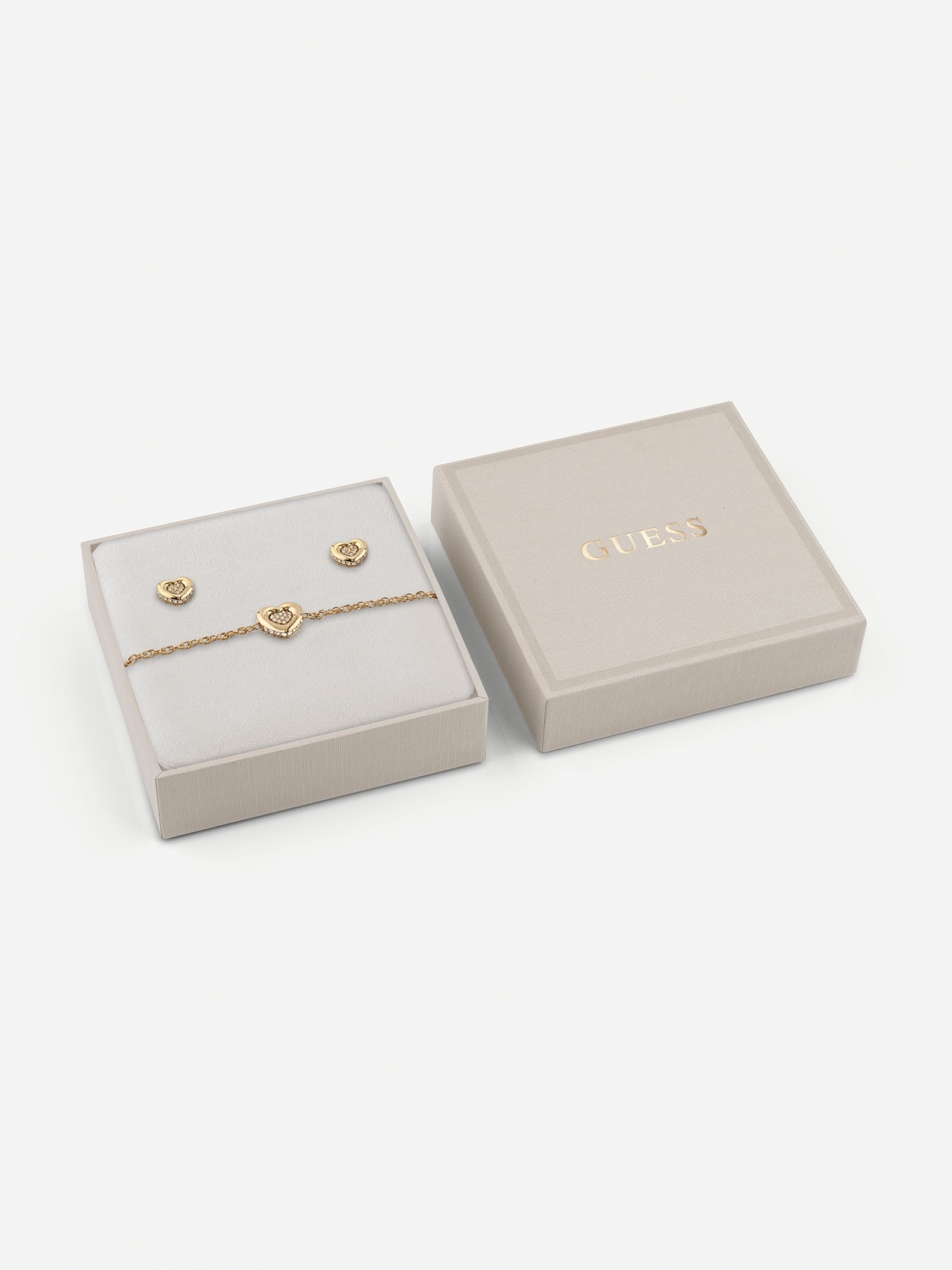 Guess L.O.V.E. Studs En Armbandenset