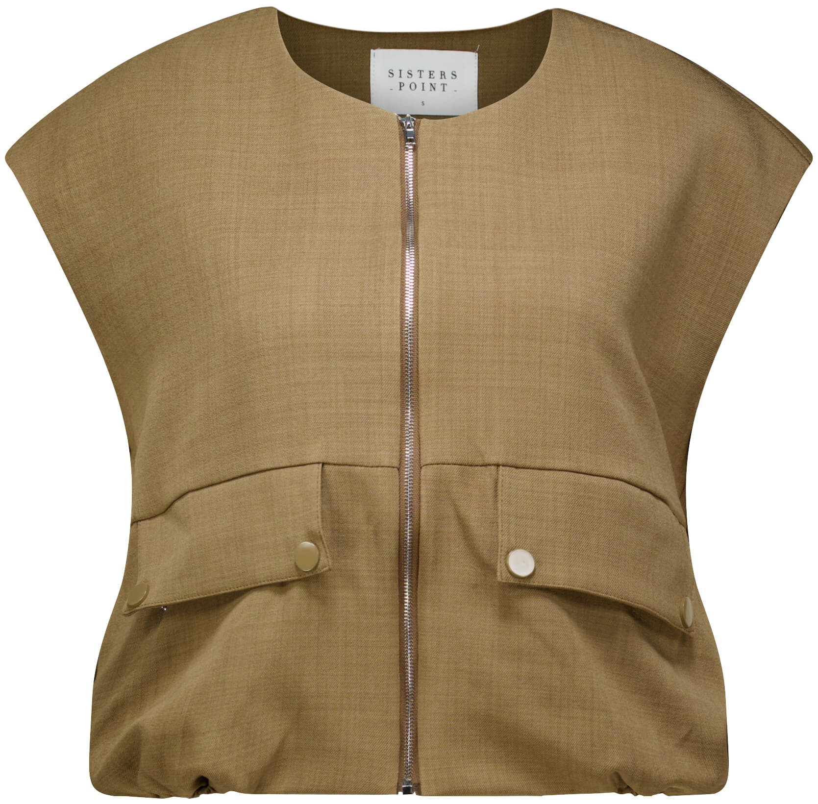 Sisters Point Gilet Garwin Beige dames
