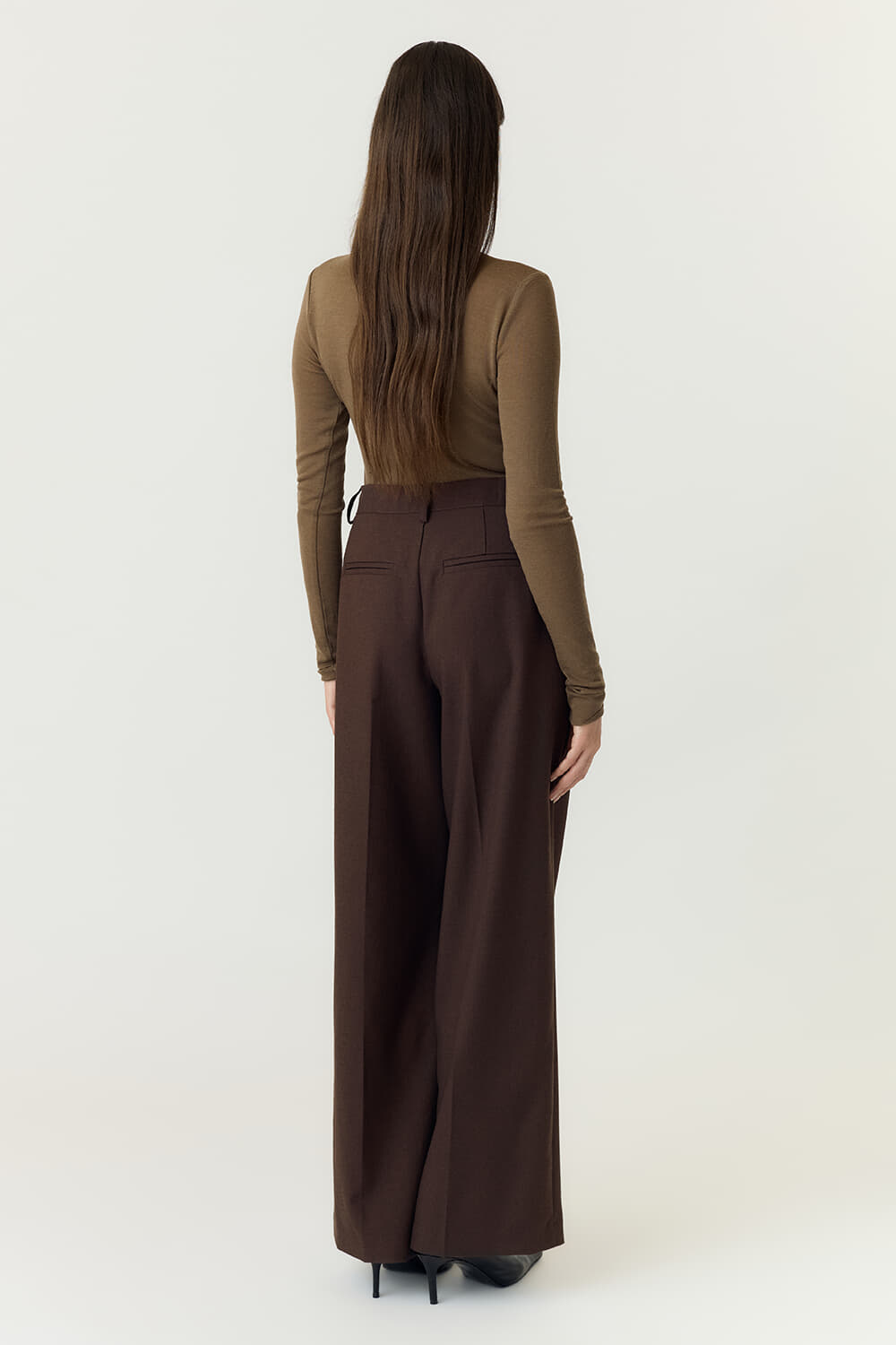 Y.A.S. Pantalon Riu HMW Bruin dames