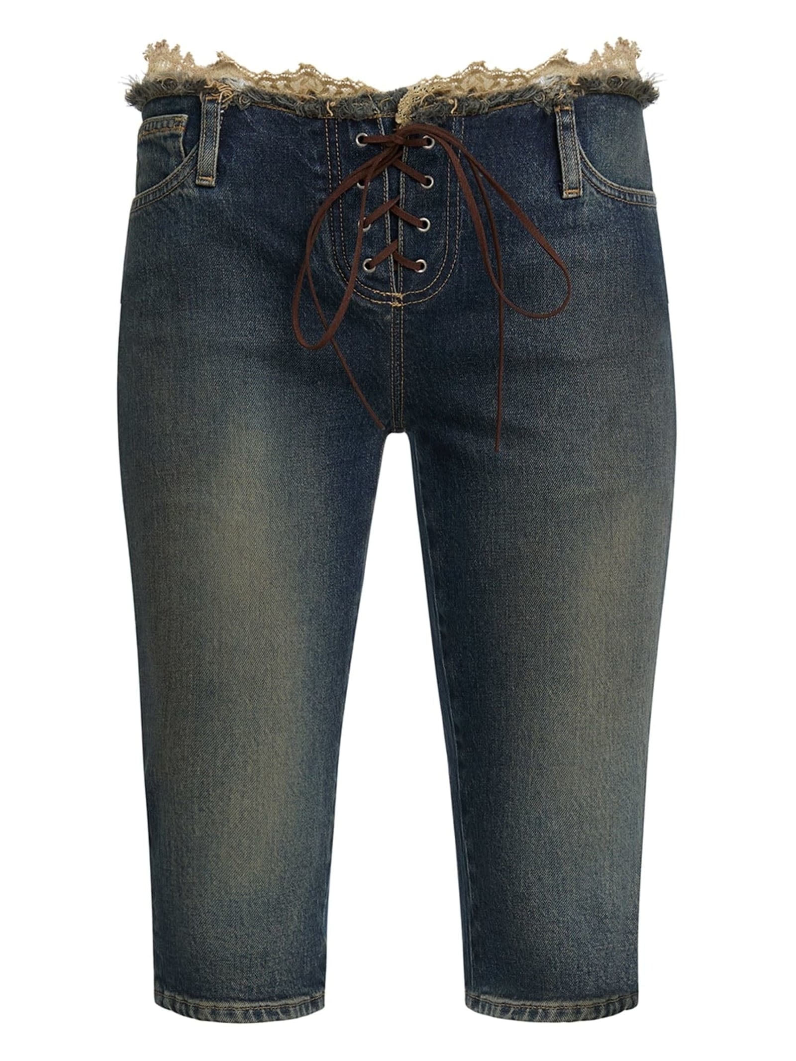 Guess Capri-Jeans Met Vetersluiting