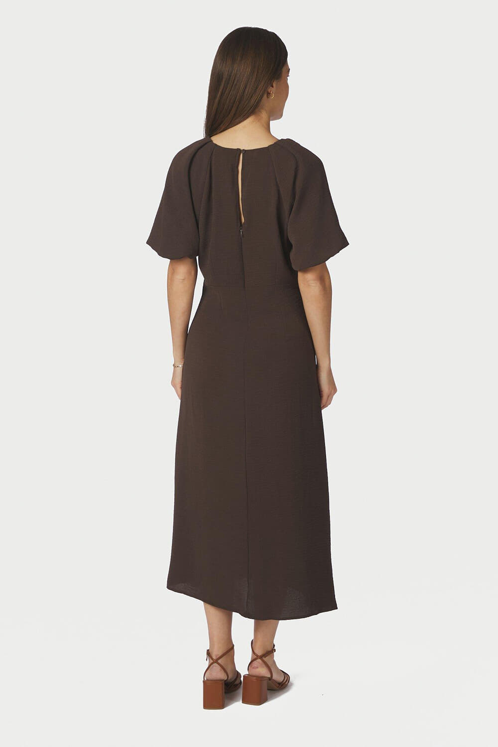 Neo Noir Jurk Bomba Bruin dames