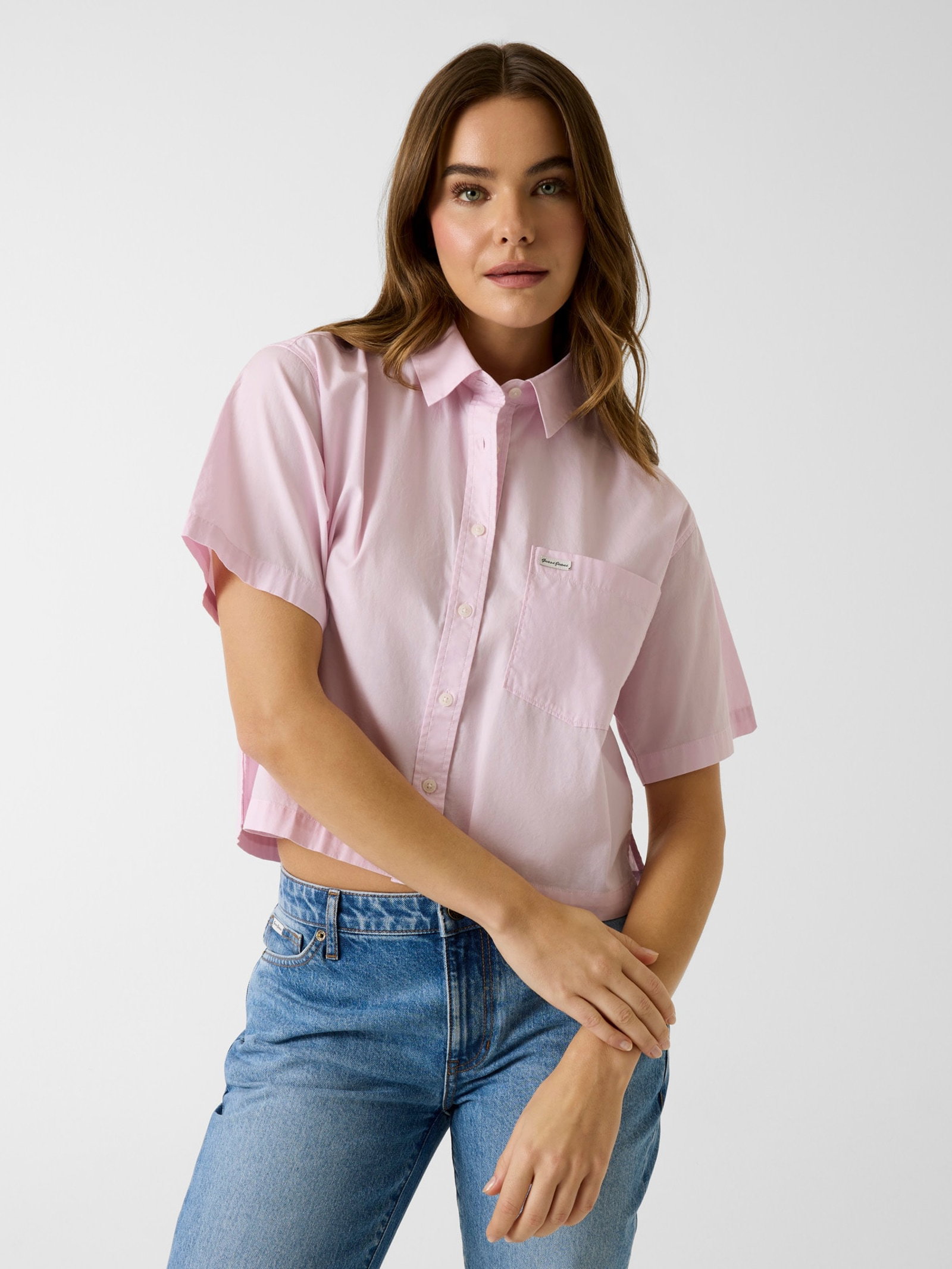 Guess Cropped Shirt