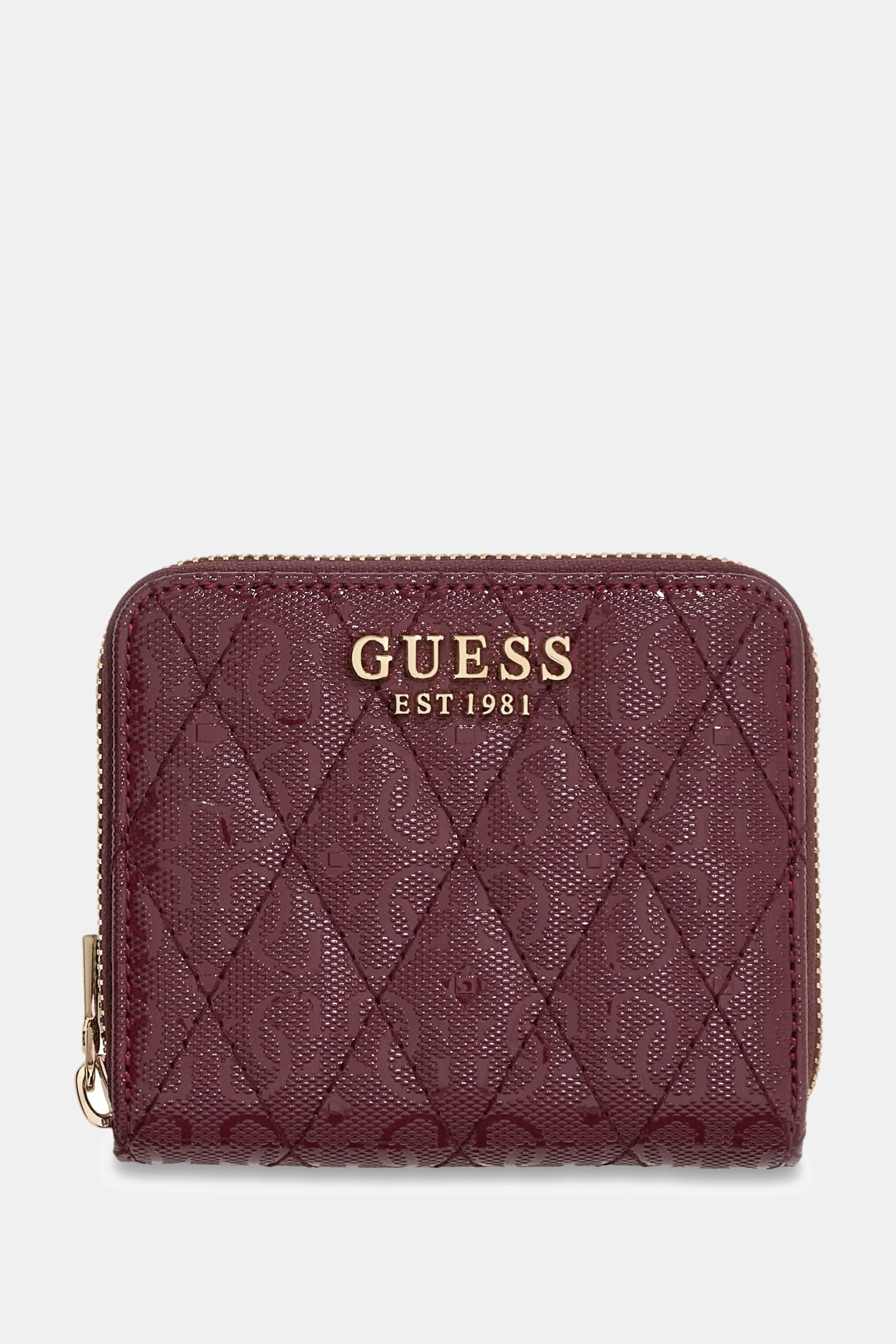 Guess Tamara Doorgestikte Portemonnee in rood