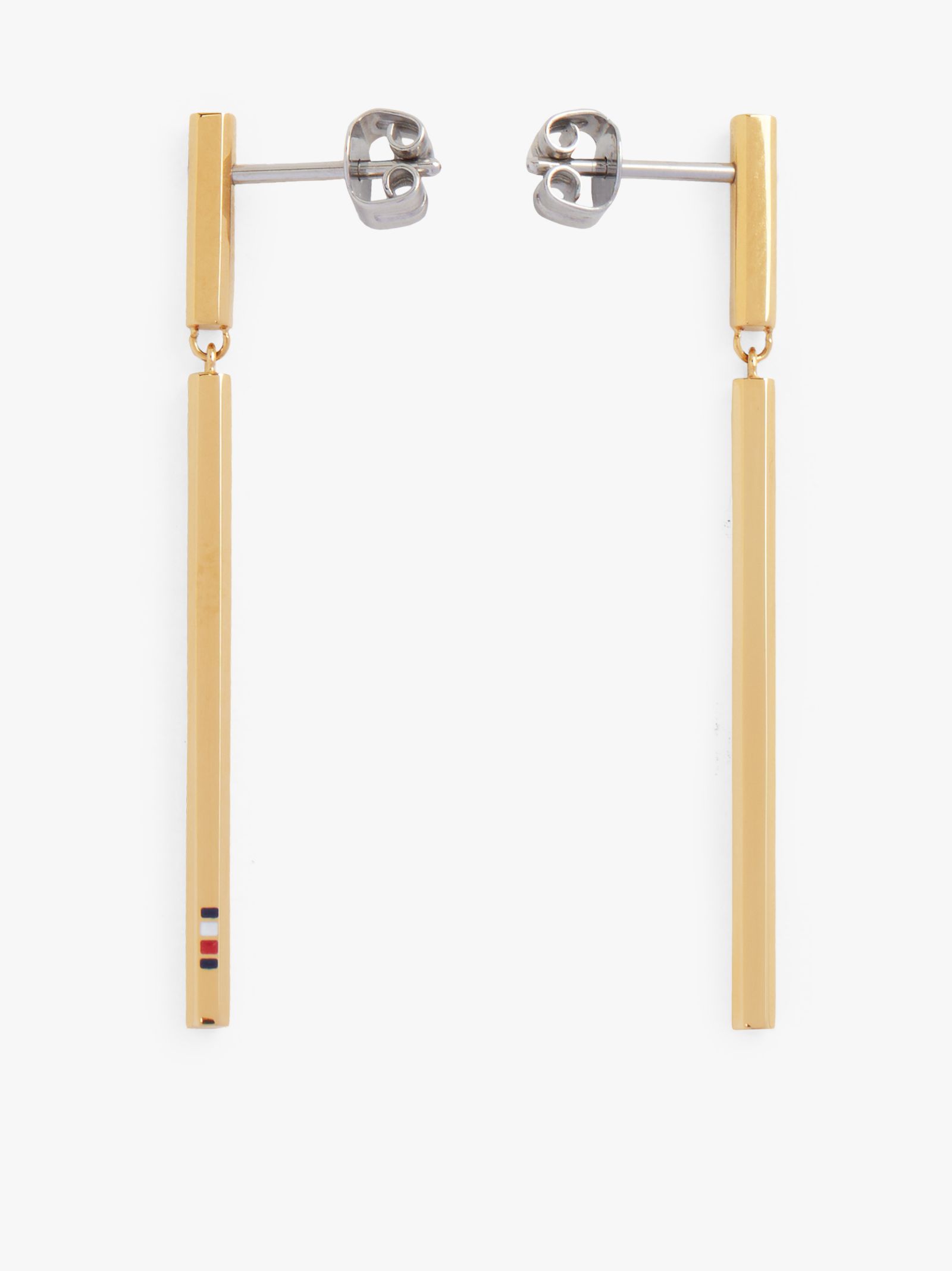 Tommy Hilfiger Vergulde oorbellen met hanger