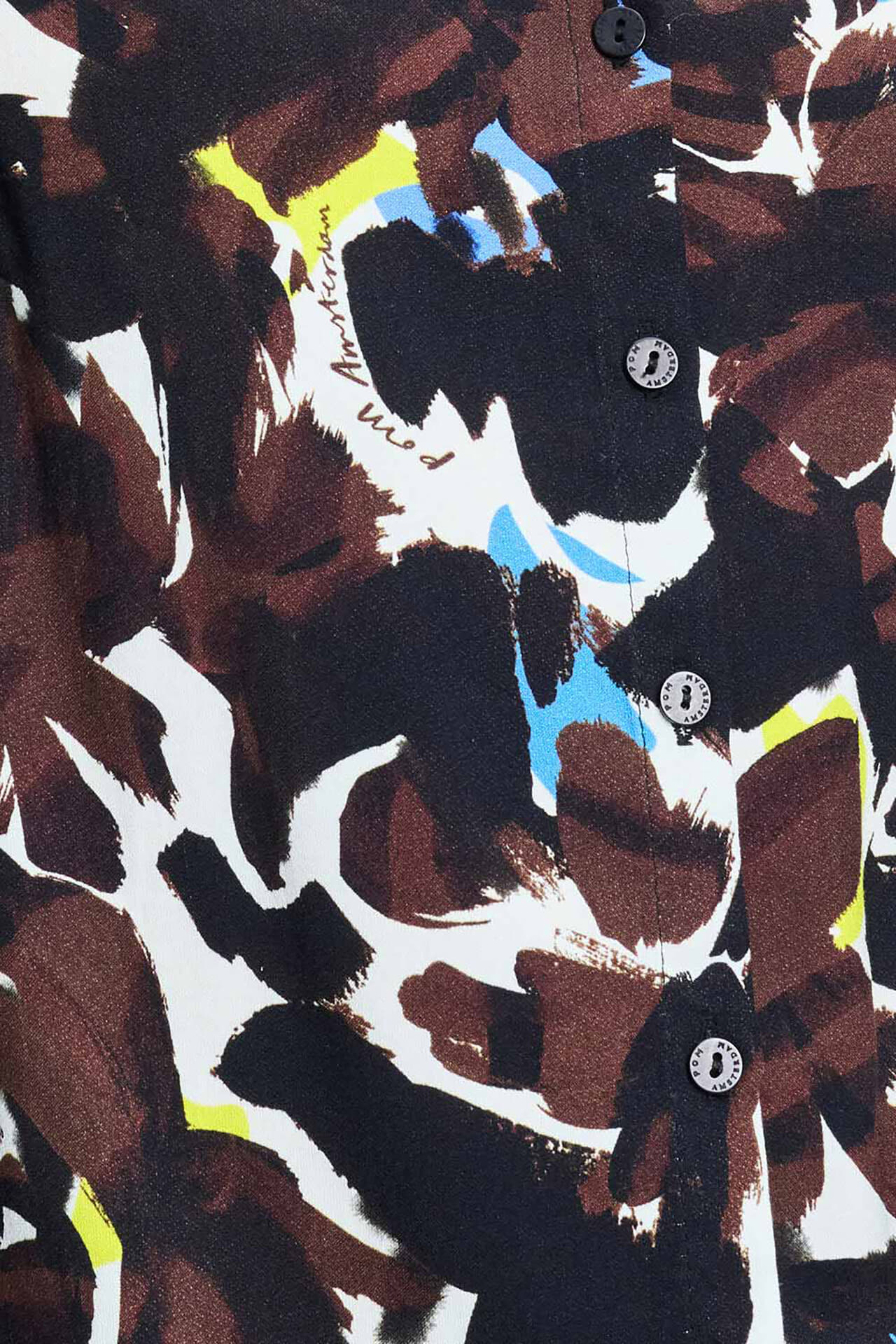 Pom Amsterdam Mila Bovine blouse for women in brown